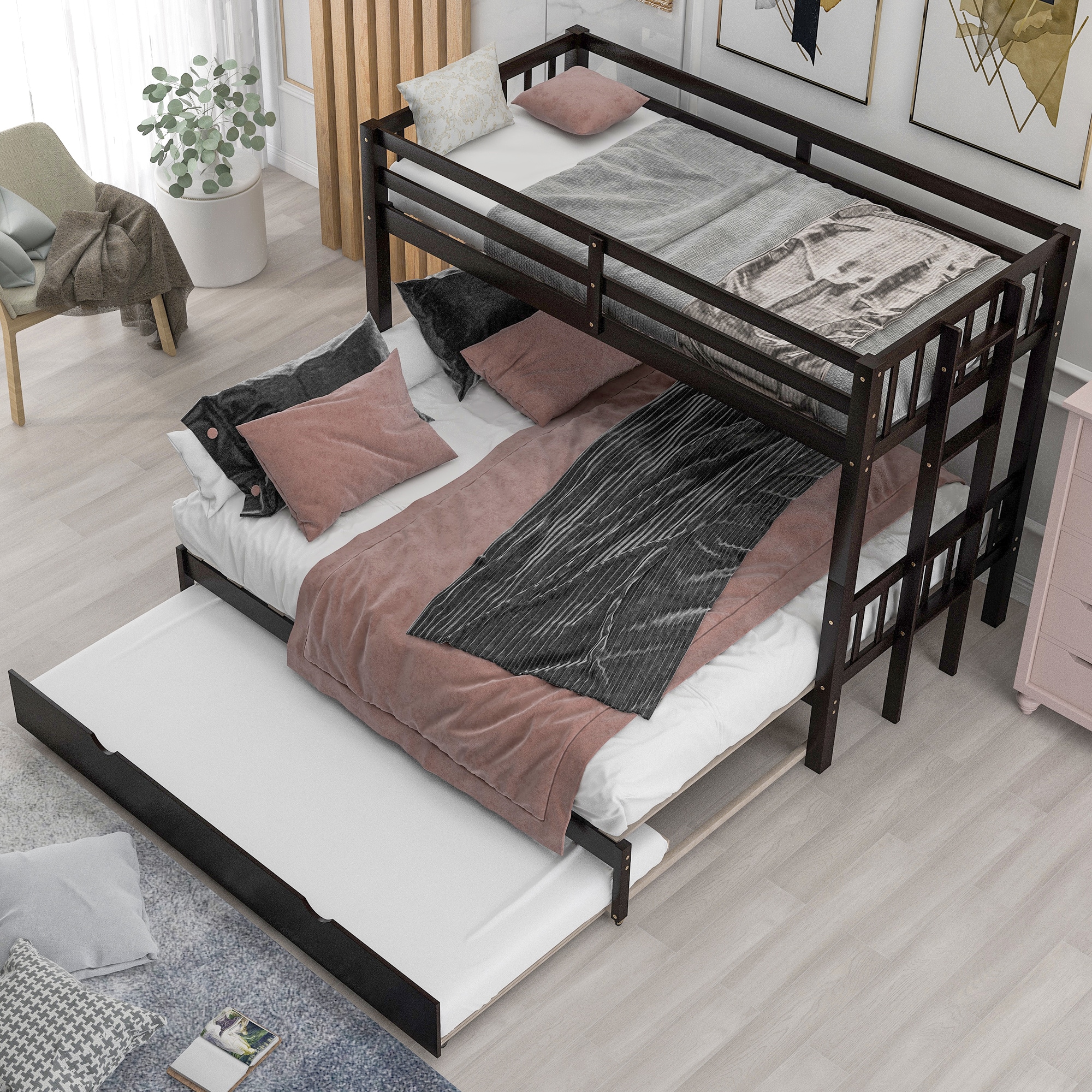 Qualler BKM0301P Bunk-Beds - View #2