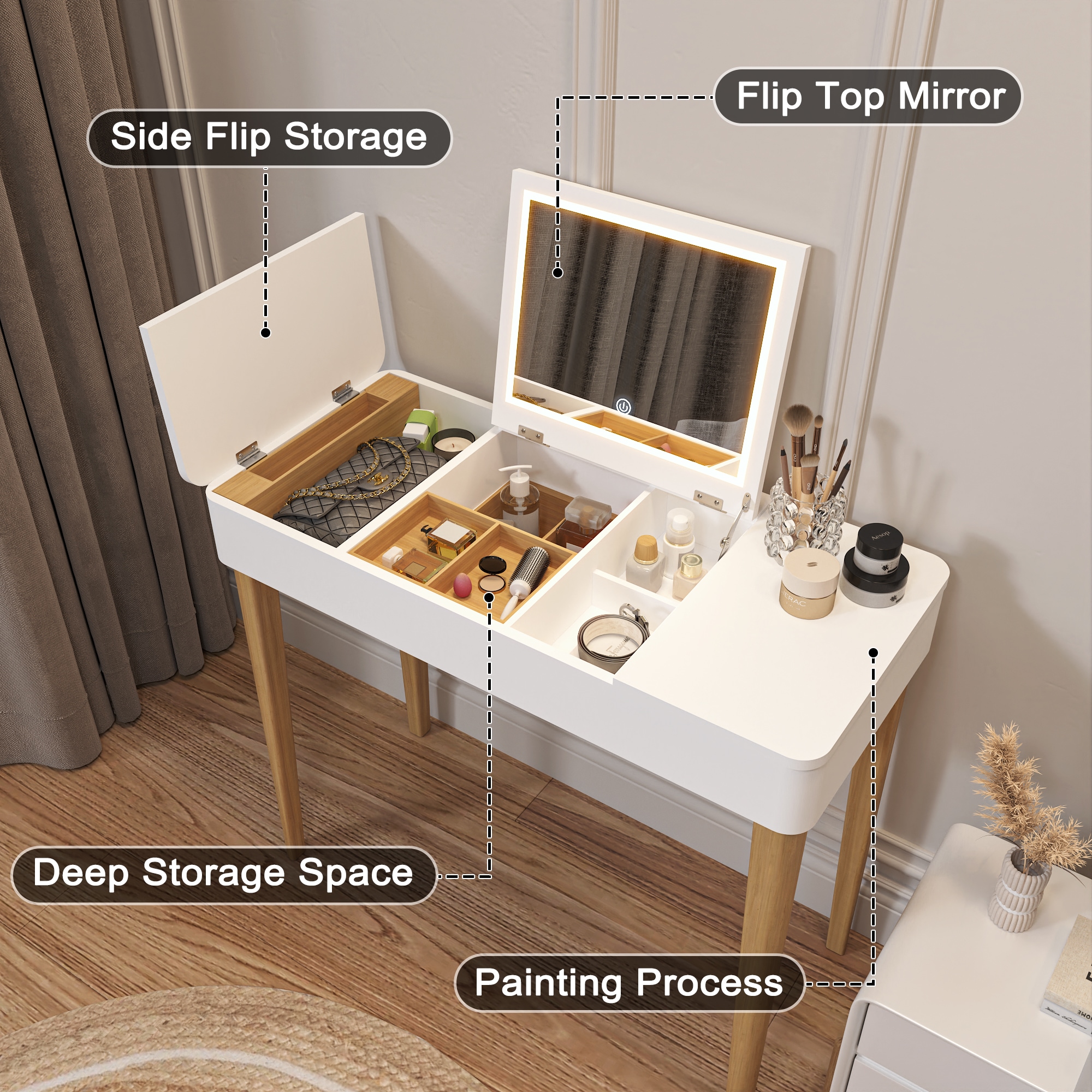 CESICIA Q143 Bedroom-Vanities - View #6