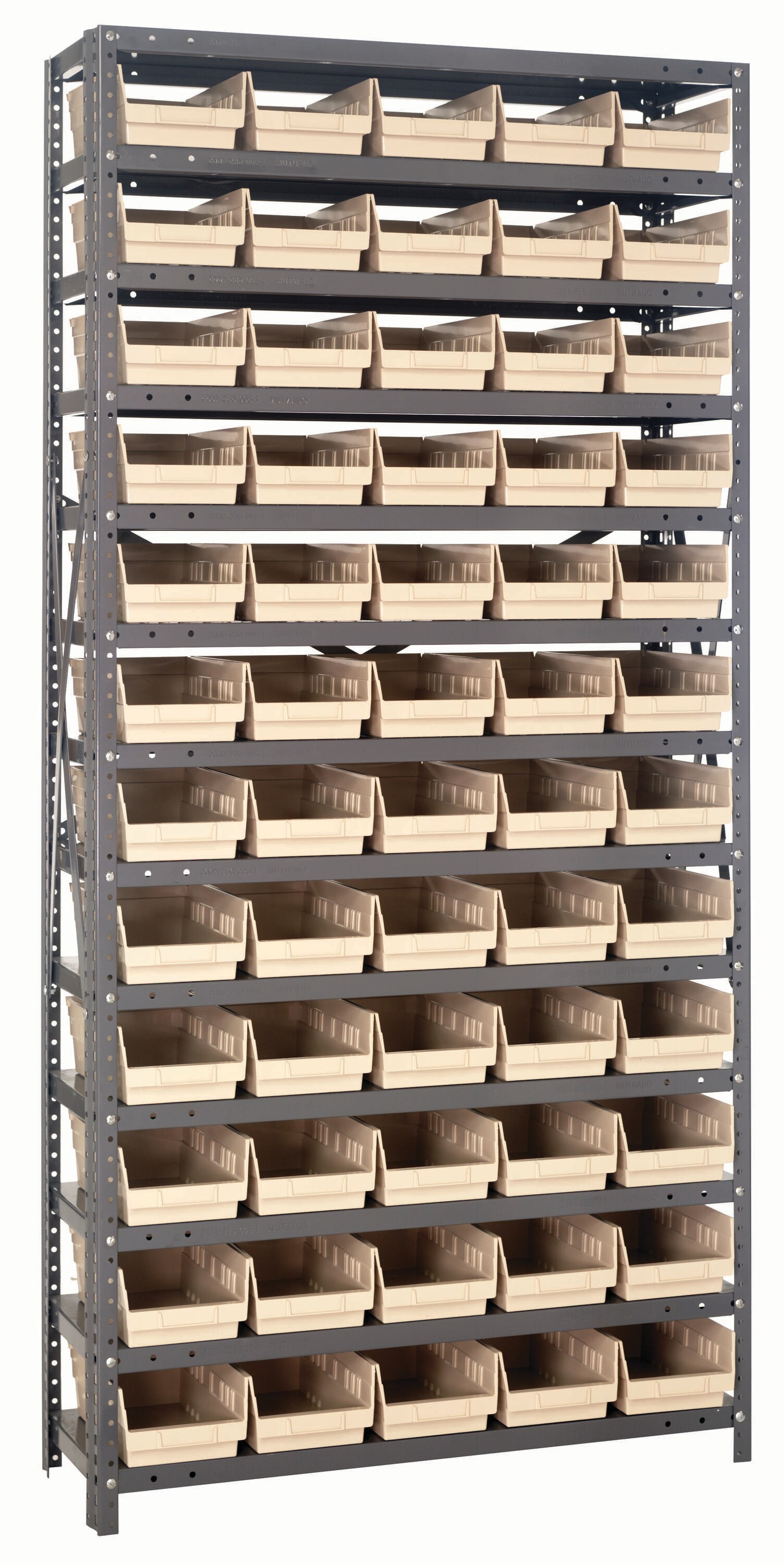 Quantum Storage Systems Steel Heavy Duty 13-Tier Utility Shelving