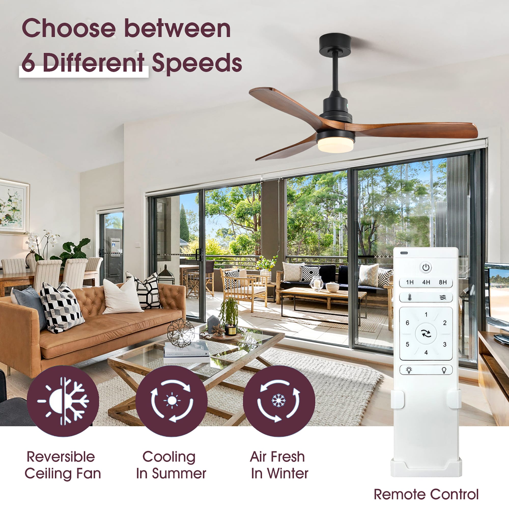 Forclover WYL1-D52PSY Ceiling-Fans - View #5