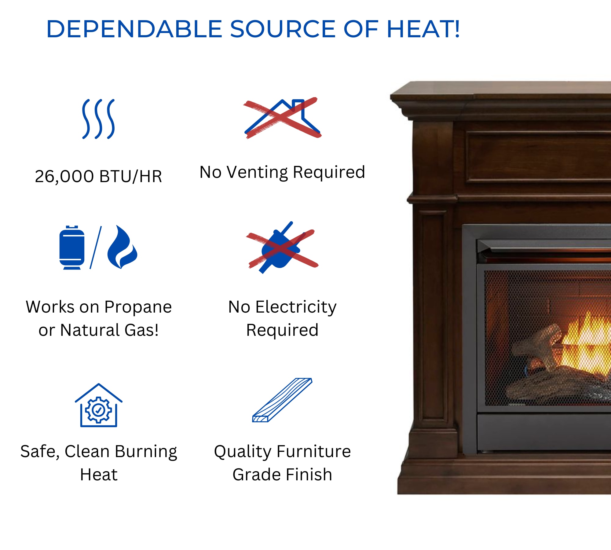Duluth Forge DFS-300R-4W Gas-Fireplaces - View #3