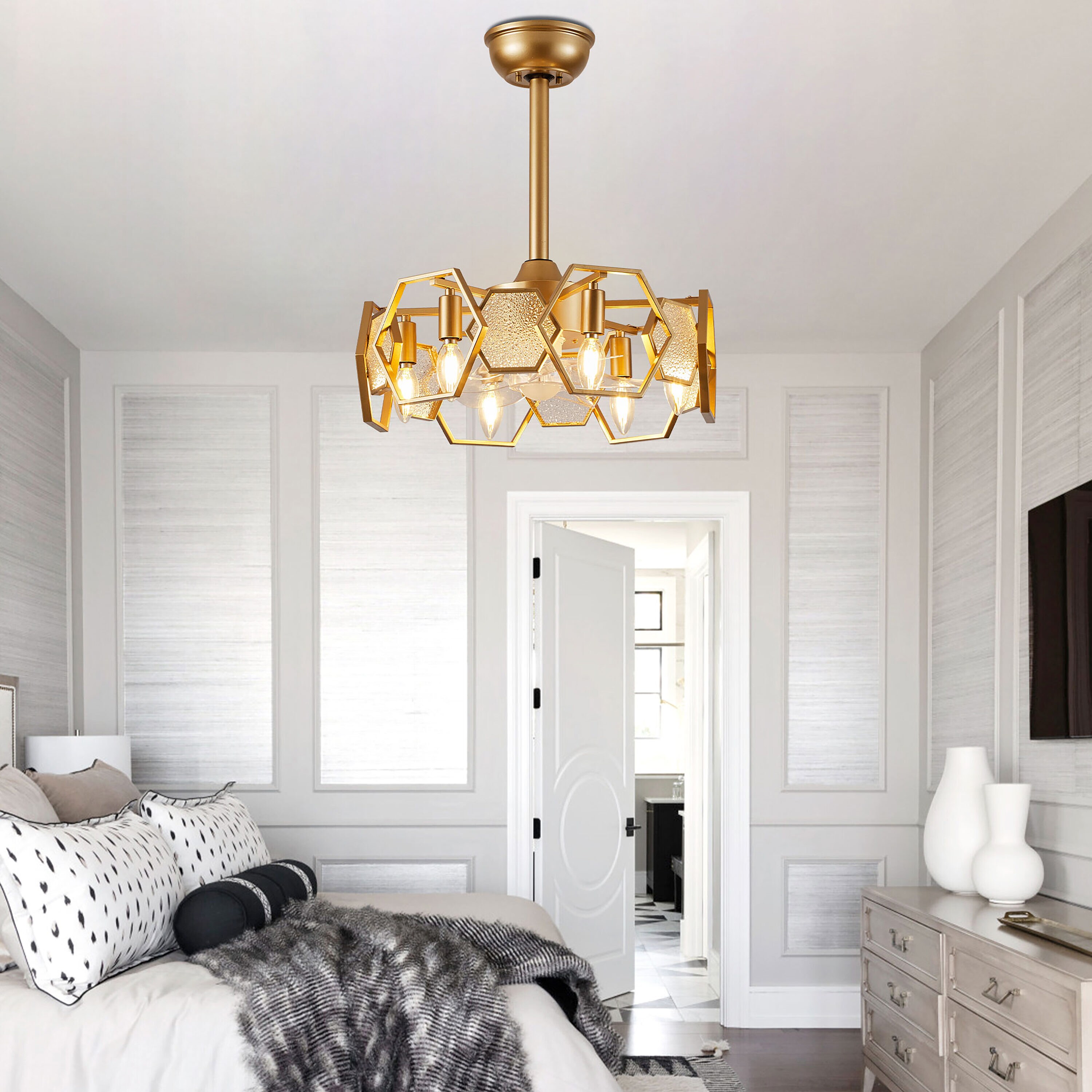 Oaks Decor DC1903-G Ceiling-Fans - View #3