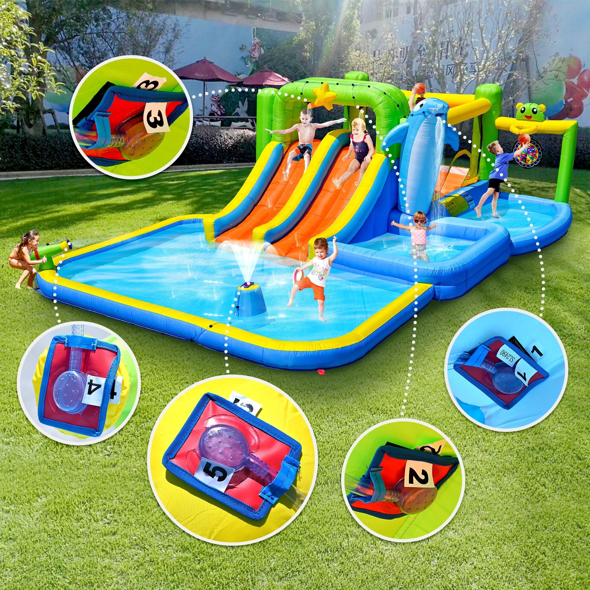 Vorene J-G0A4V71BUXS2 Bounce-Houses - View #5