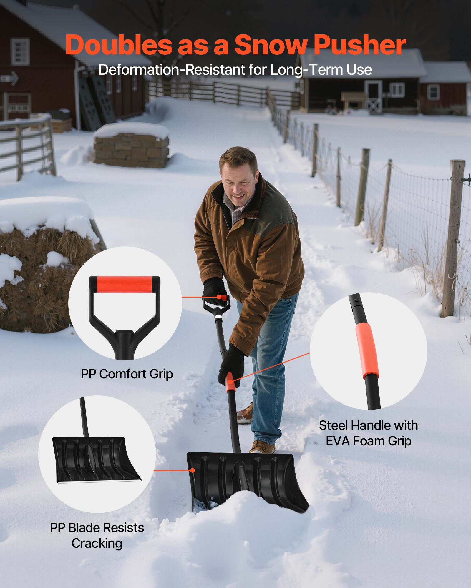 GIVIMO CJWLSGMVSS535 Snow-Shovels - View #7