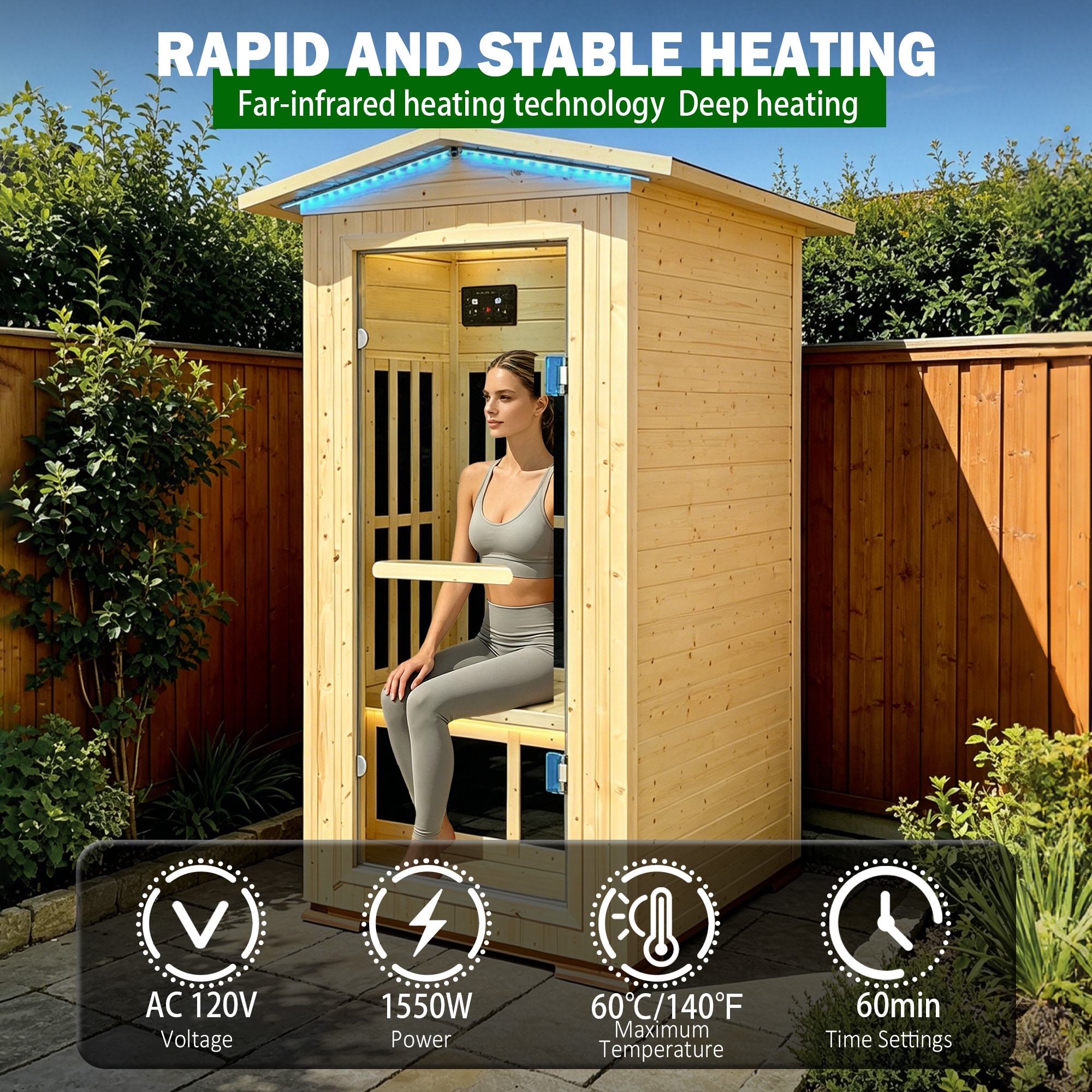 Xspracer SC-SR59S Indoor-Saunas - Thumbnail View #3