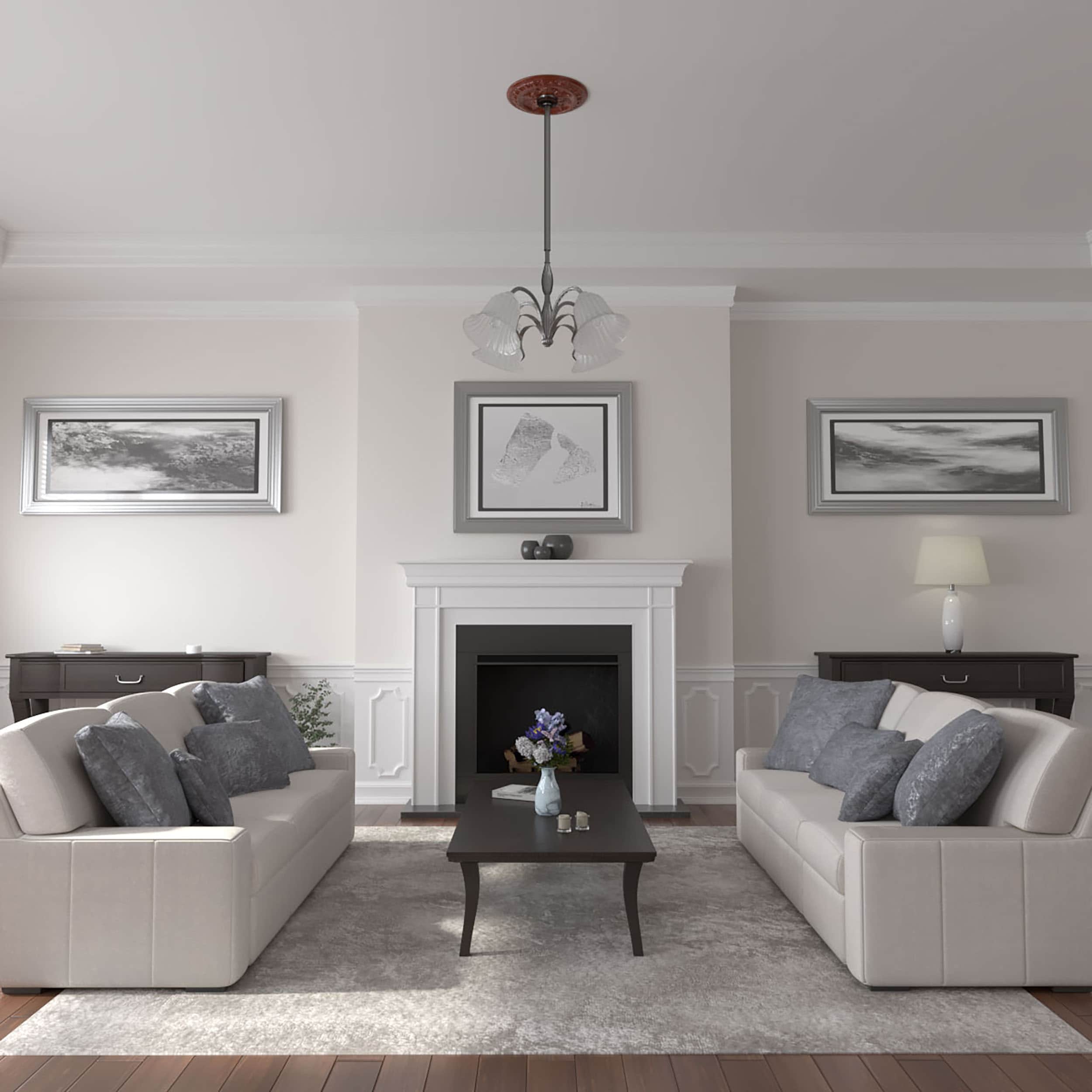Ekena Millwork CM17EXFIF Ceiling-Medallions - View #4