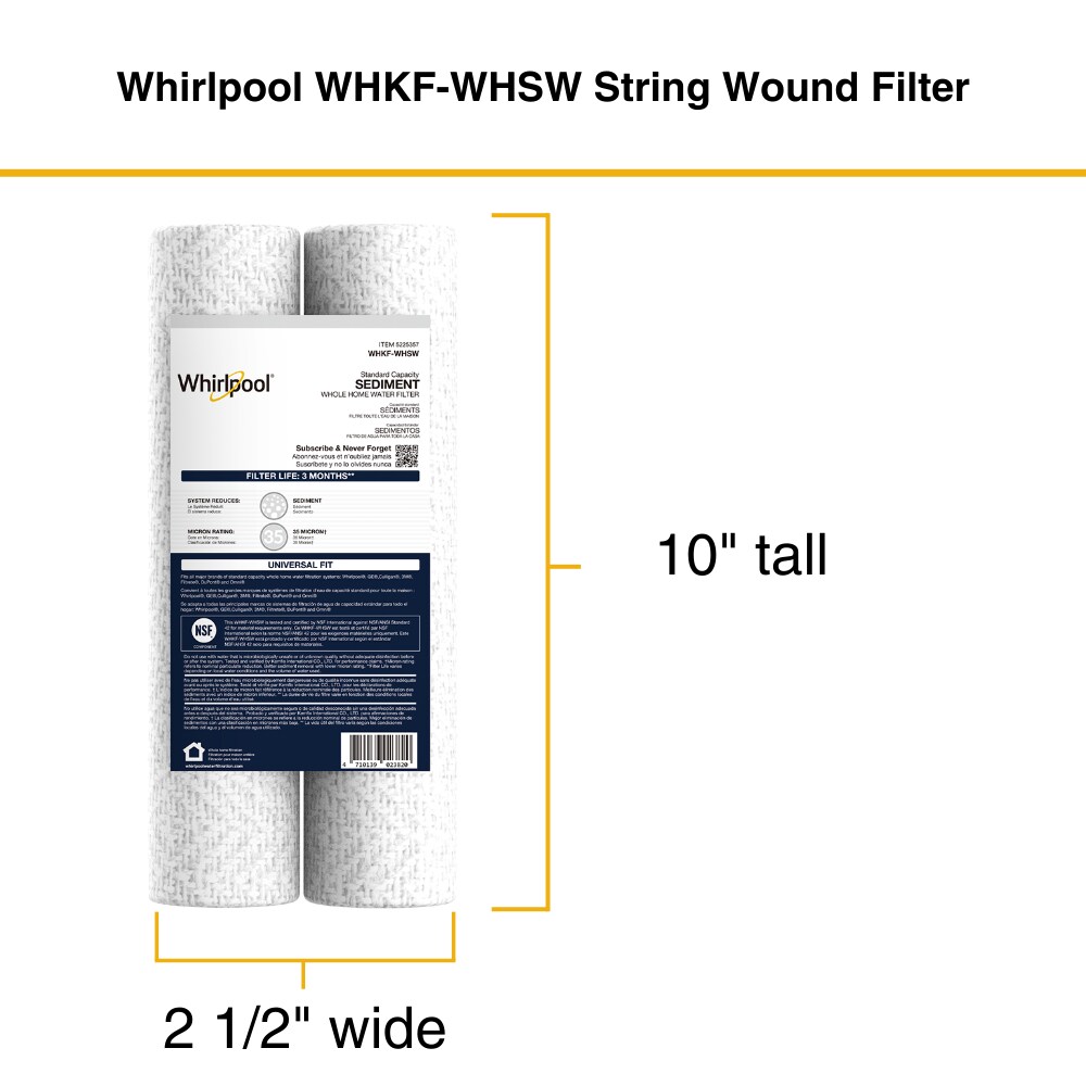 Whirlpool WHKF-WHSW Replacement-Water-Filters-Cartridges - View #4