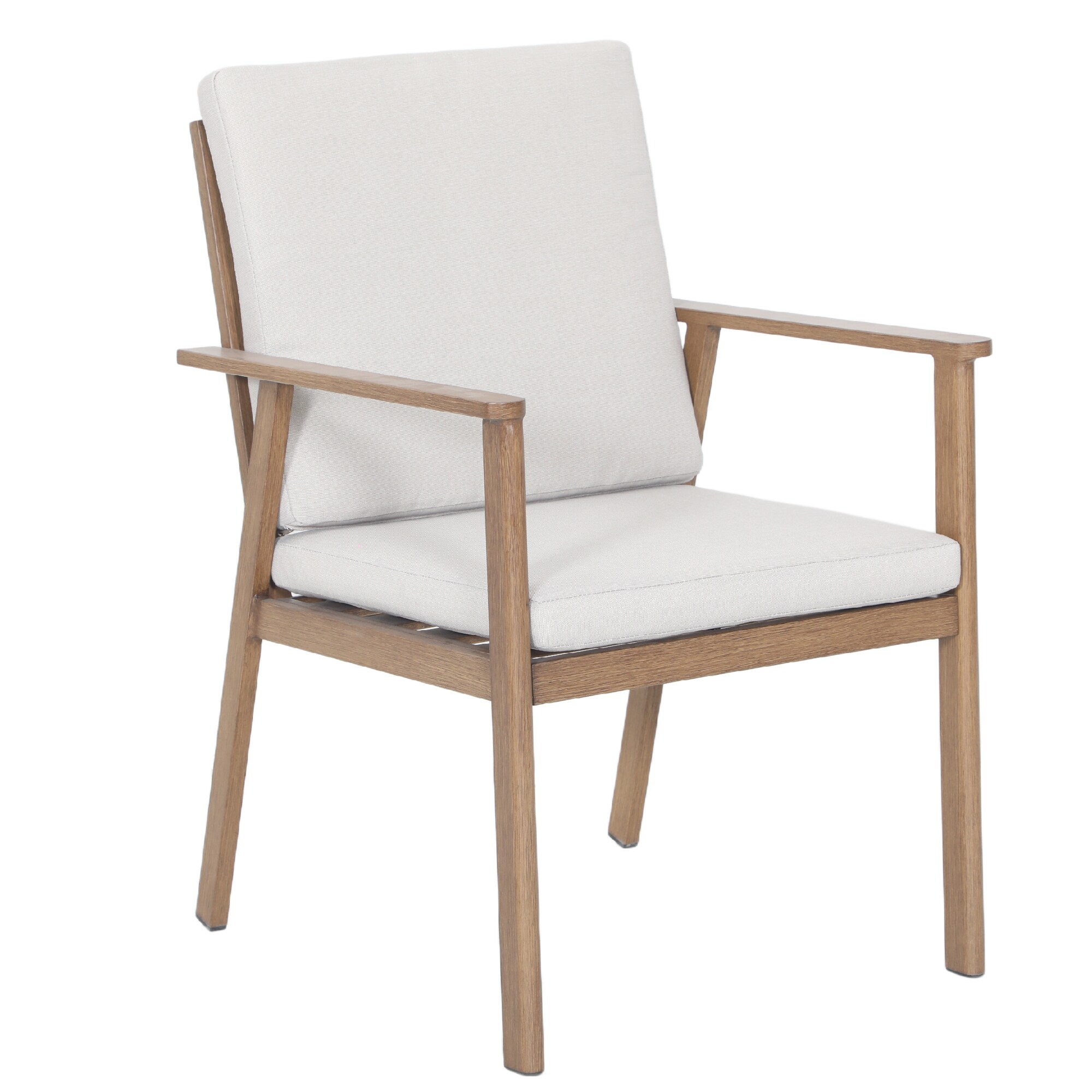 Damerin CXZ-57 Modern Natural Accent Chair