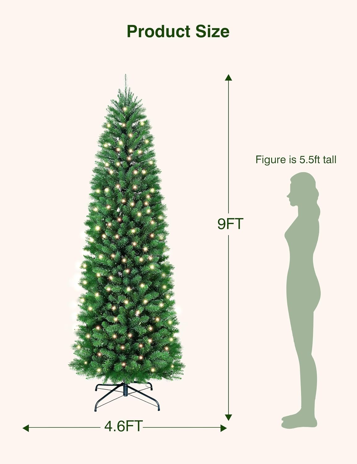 Brightown B0FFGJN9GR Artificial-Christmas-Trees - View #3