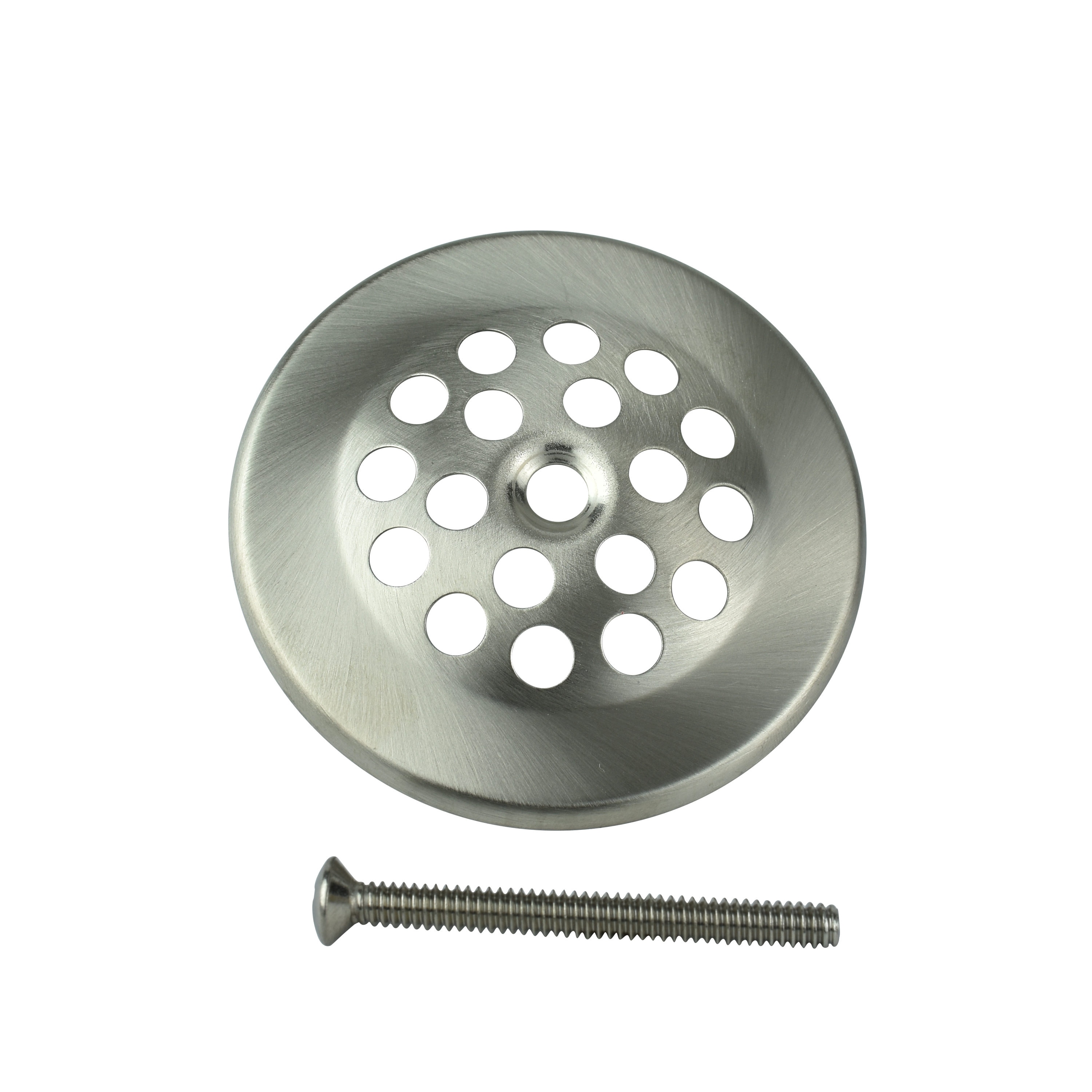 Keeney Chrome Bathtub Strainer with Screw in the Bathtub & Shower Drain  Accessories department at