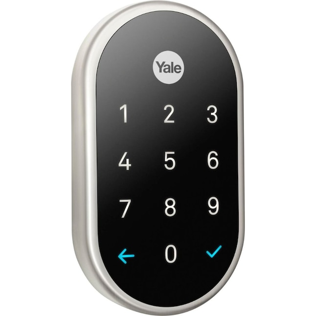 Google Nest x Yale Lock Satin Nickel Wi-fi Compatibility Bluetooth