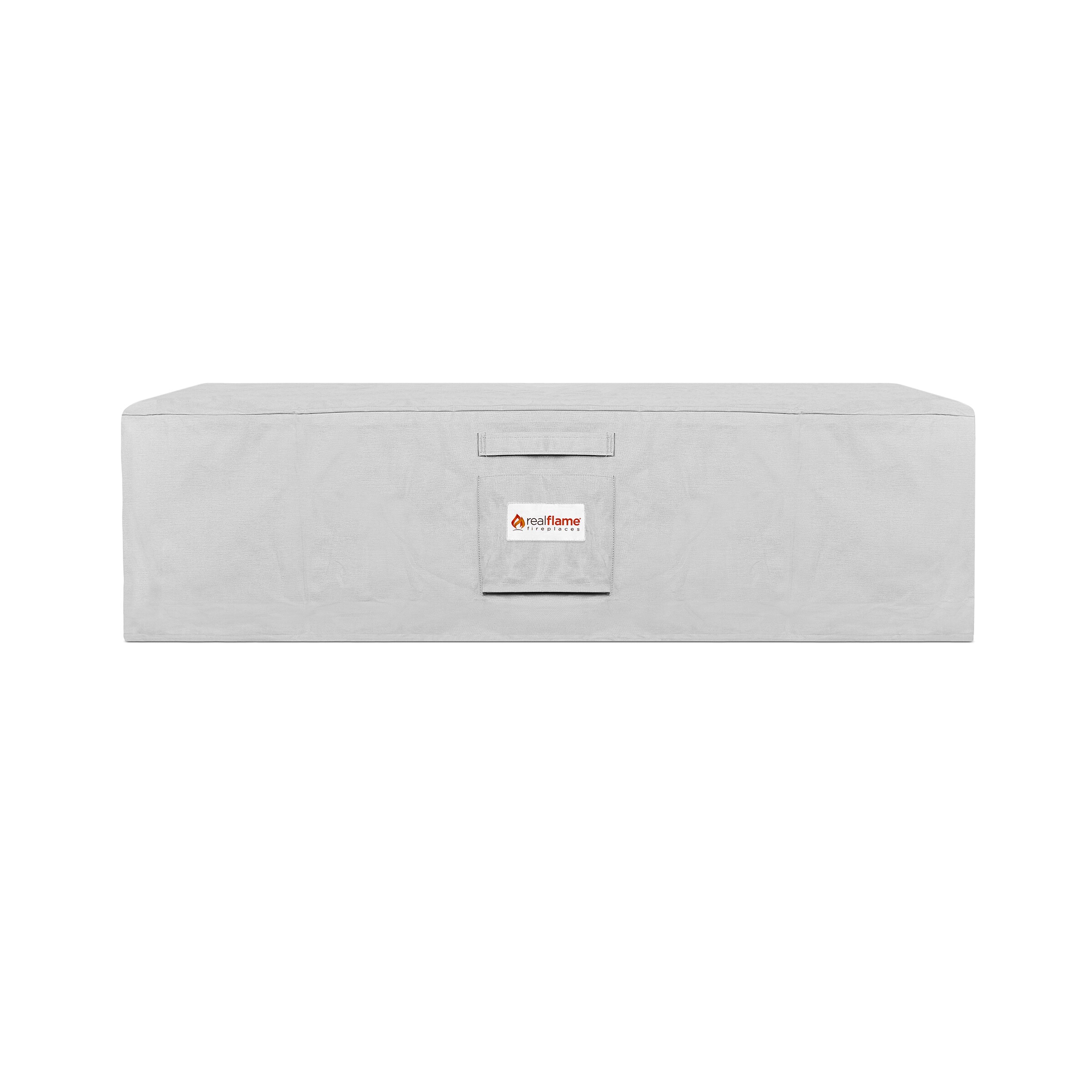Real Flame A0003 Lanesboro 49-in Light Gray Rectangle Firepit Cover