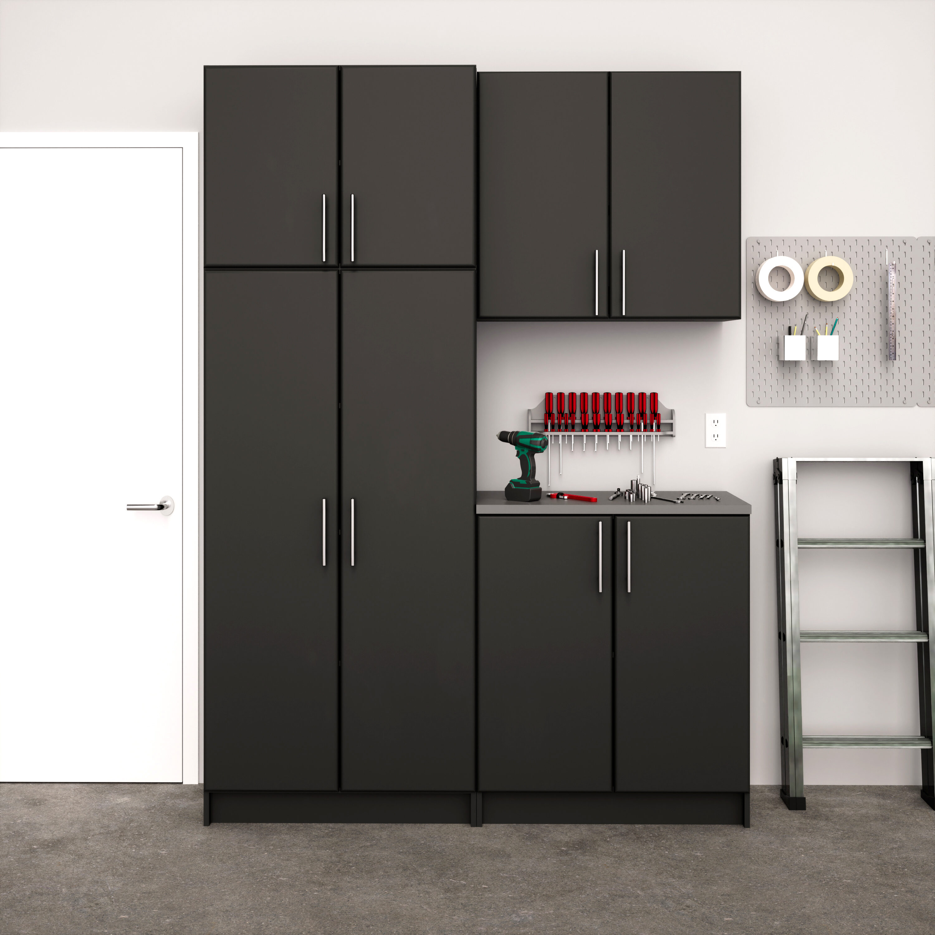 Prepac BRSX-1015-4M Utility-Storage-Cabinets - View #4