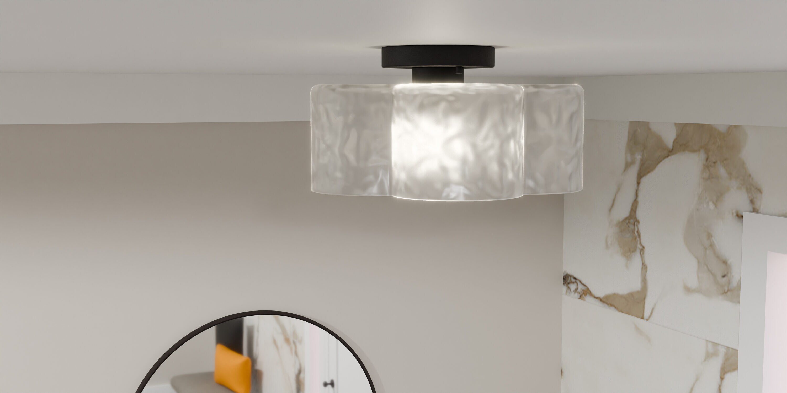 Quoizel QSF6760MBK flushmounts - View #2