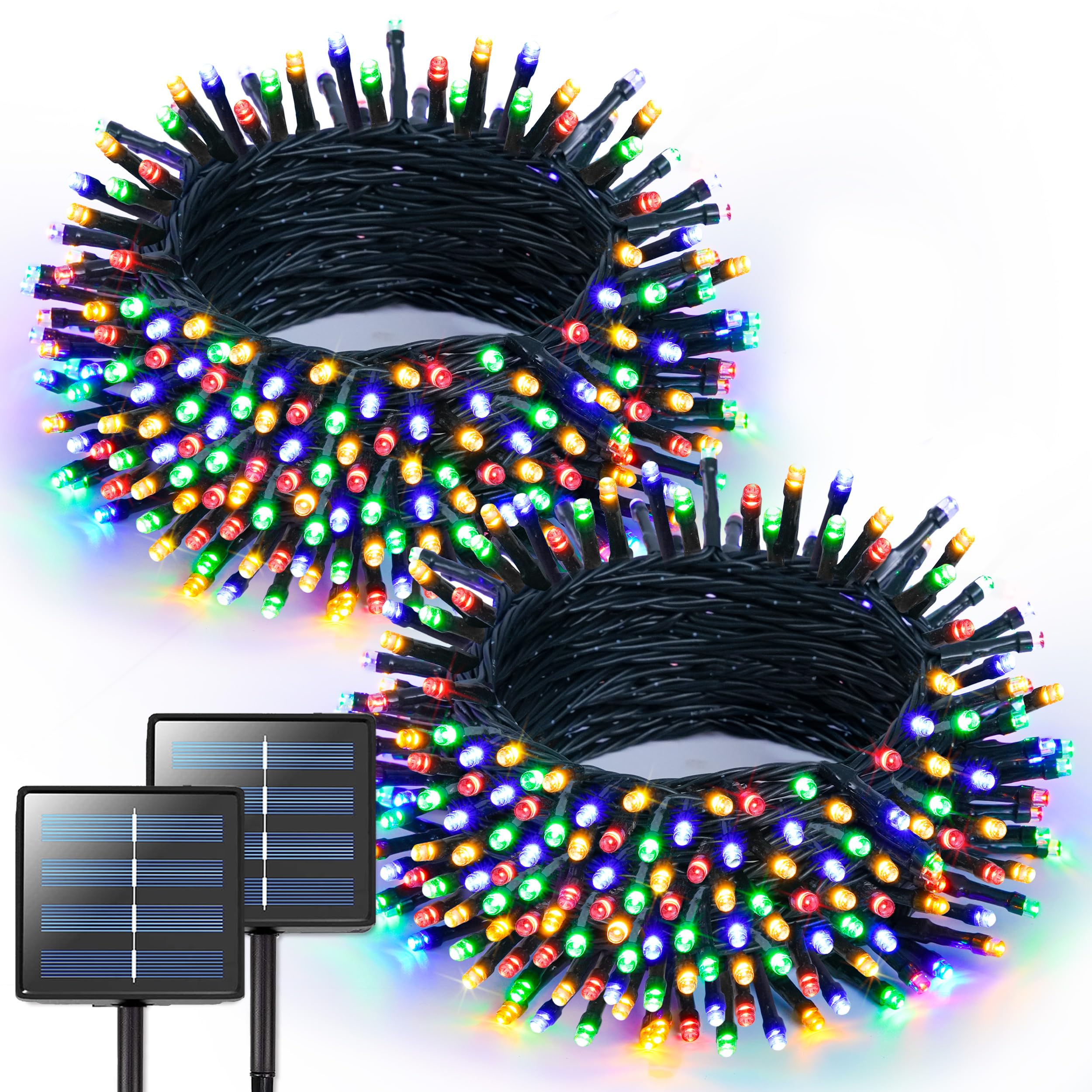 ZHLKING 2 Pack Solar String Lights Outdoor Garden Decor at Lowes.com