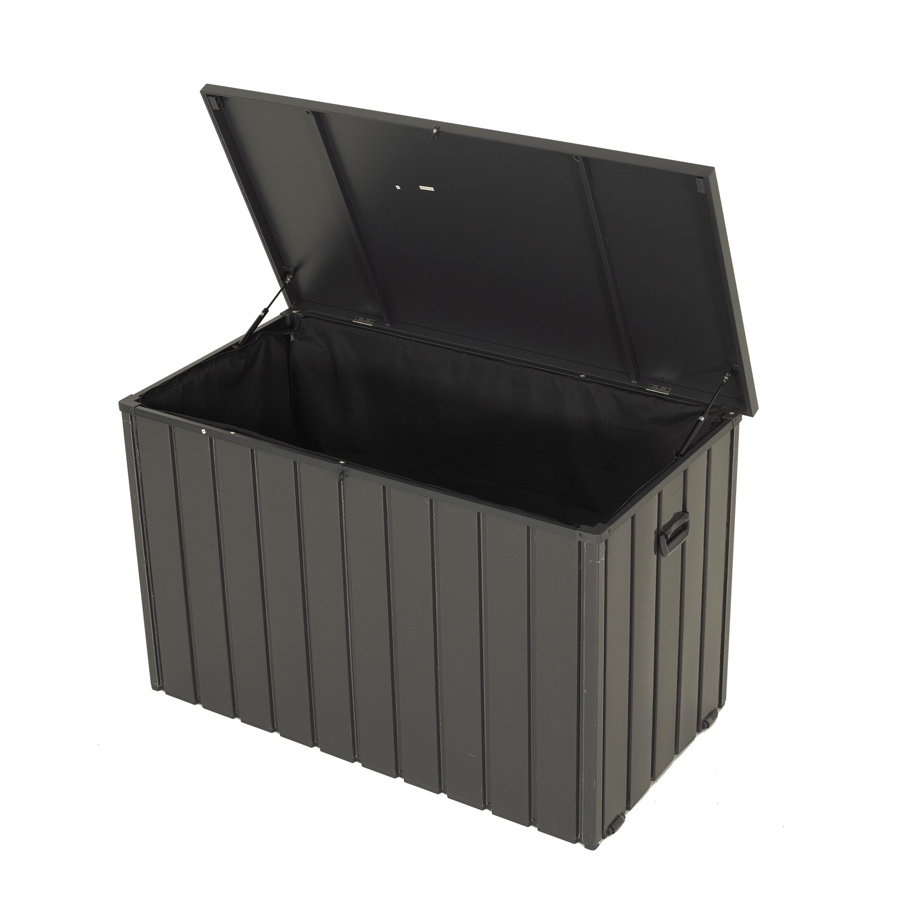 LOVMOR SF-H-W1859P325790 Premium Metal Deck Box with Corrosion Resistant Tech and Versatile Storage