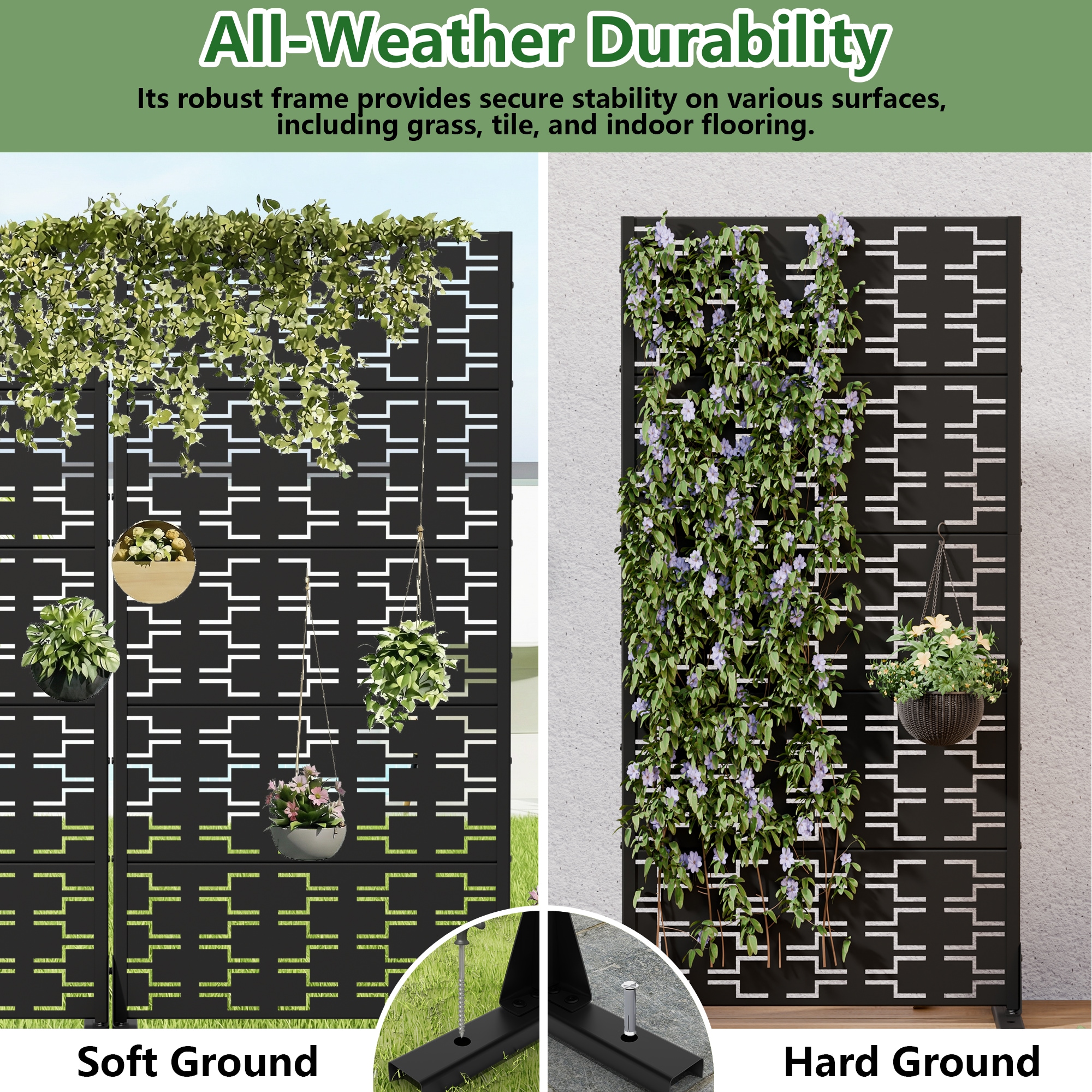 Wooakway L20609-604A46 Outdoor-Privacy-Screen - View #8