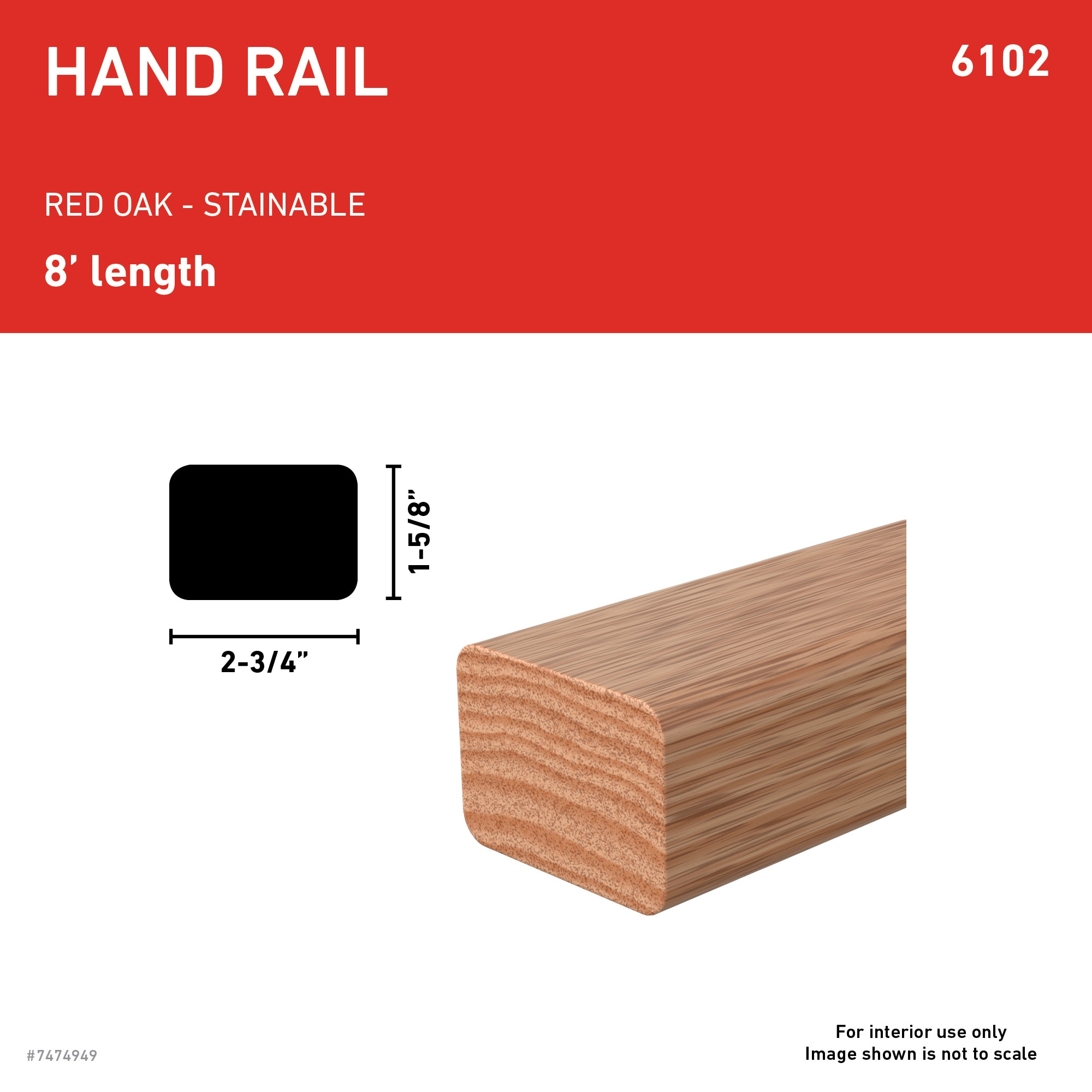 L.J. Smith Stair Systems 4612752 Interior-Stairpart-Railing - View #3