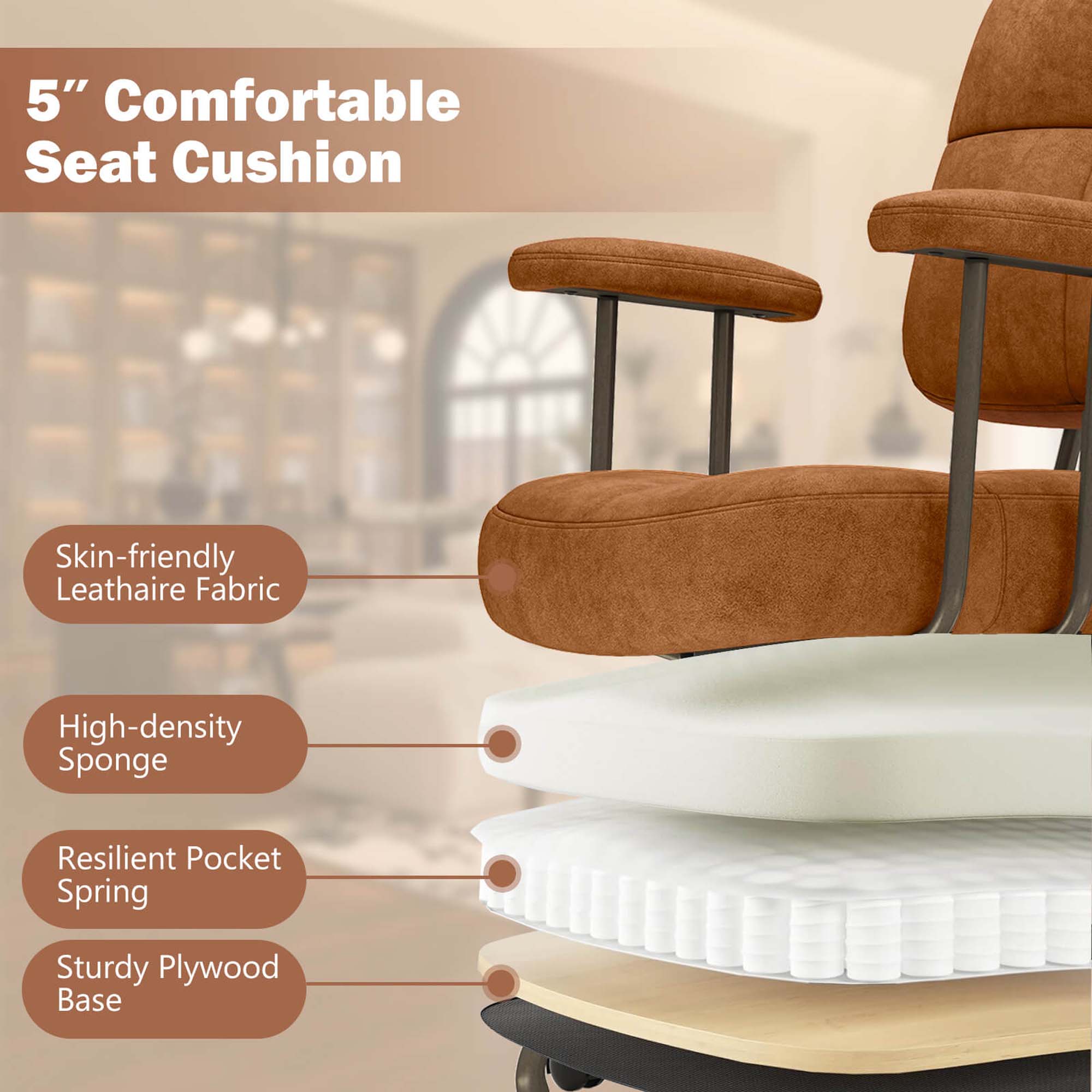 Costway HCST05797 Office-Chairs - View #6