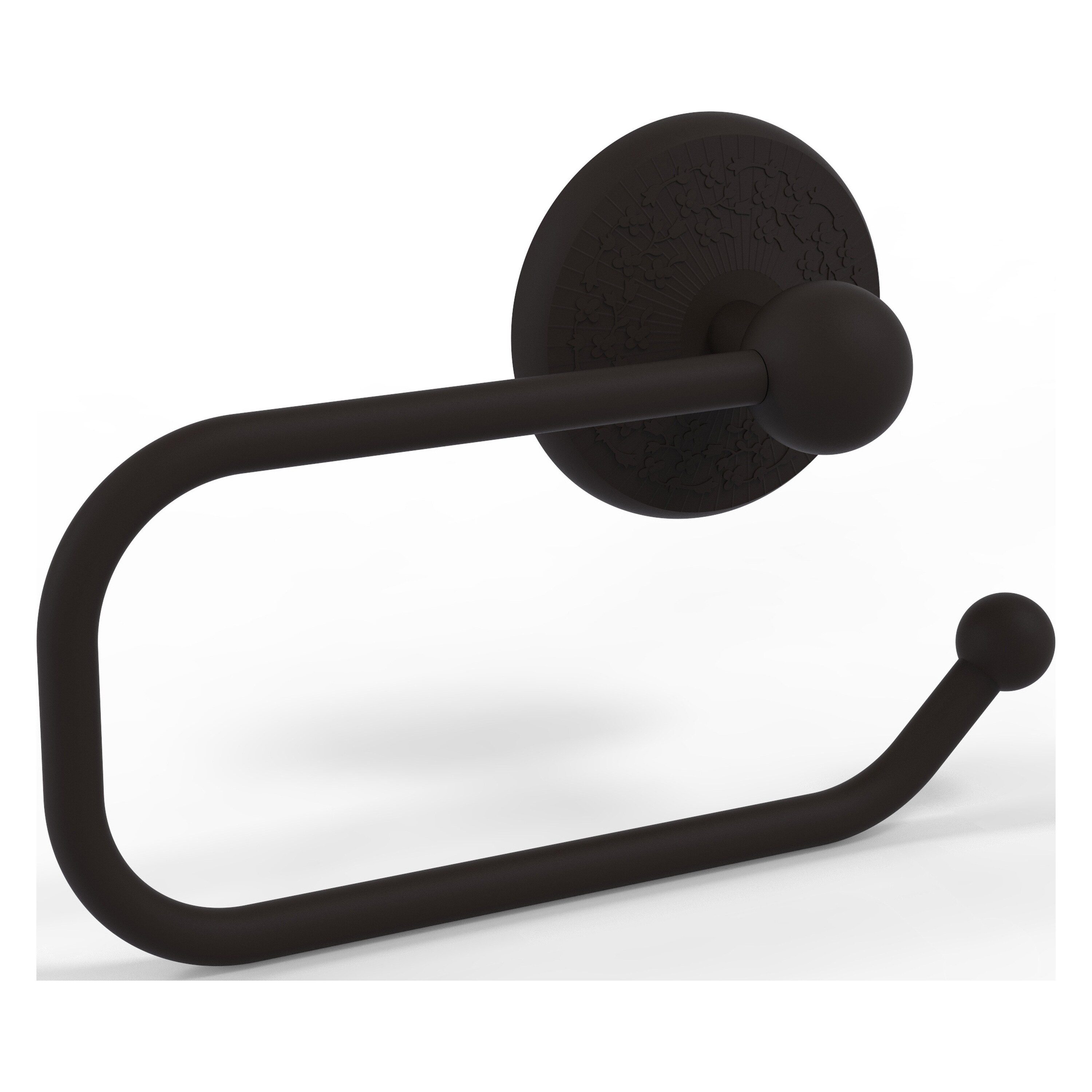 Allied Brass MC-24E-ORB Monte Carlo Oil-rubbed Bronze Wall mount Single post Toilet Paper Holder 1 -Rolls with Storage