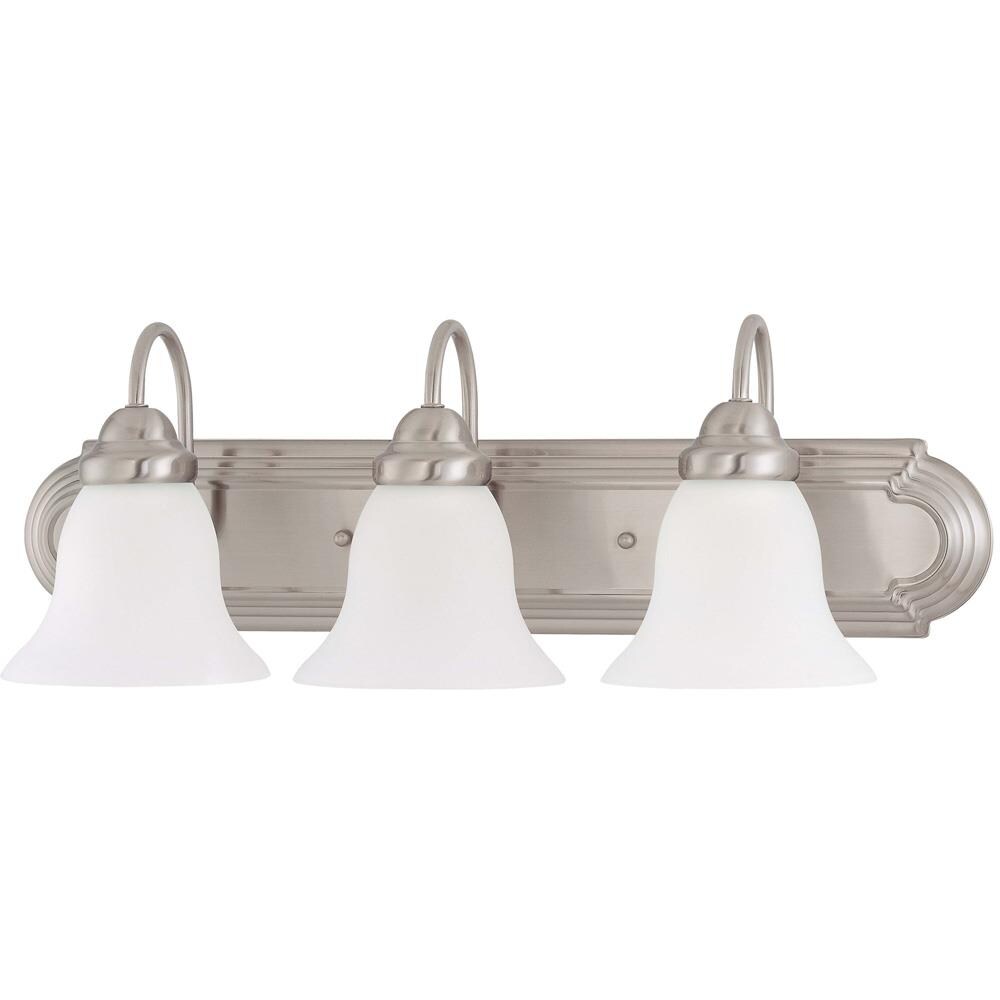  LW3323 Ballerina 18-in 2-Light Brushed Nickel Transitional Vanity Light