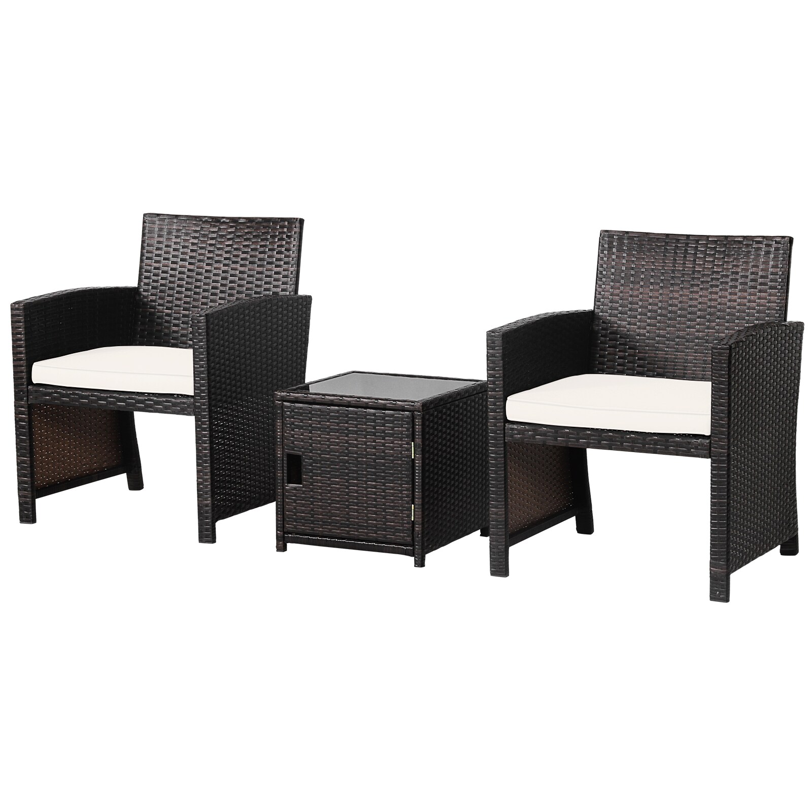WELLFOR OUJ69444WH Patio-Conversation-Sets - View #2