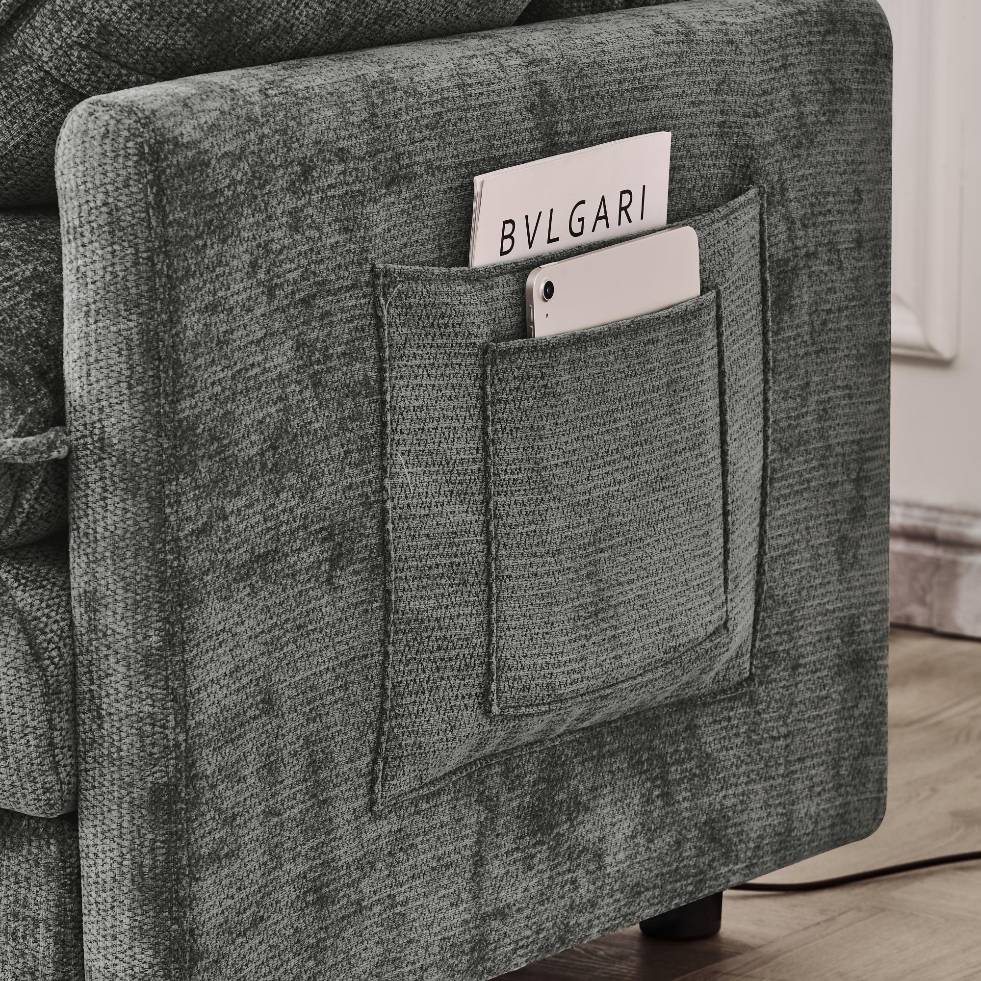 Boyel Living BL-GA8032GY Sofas-Loveseats - View #4