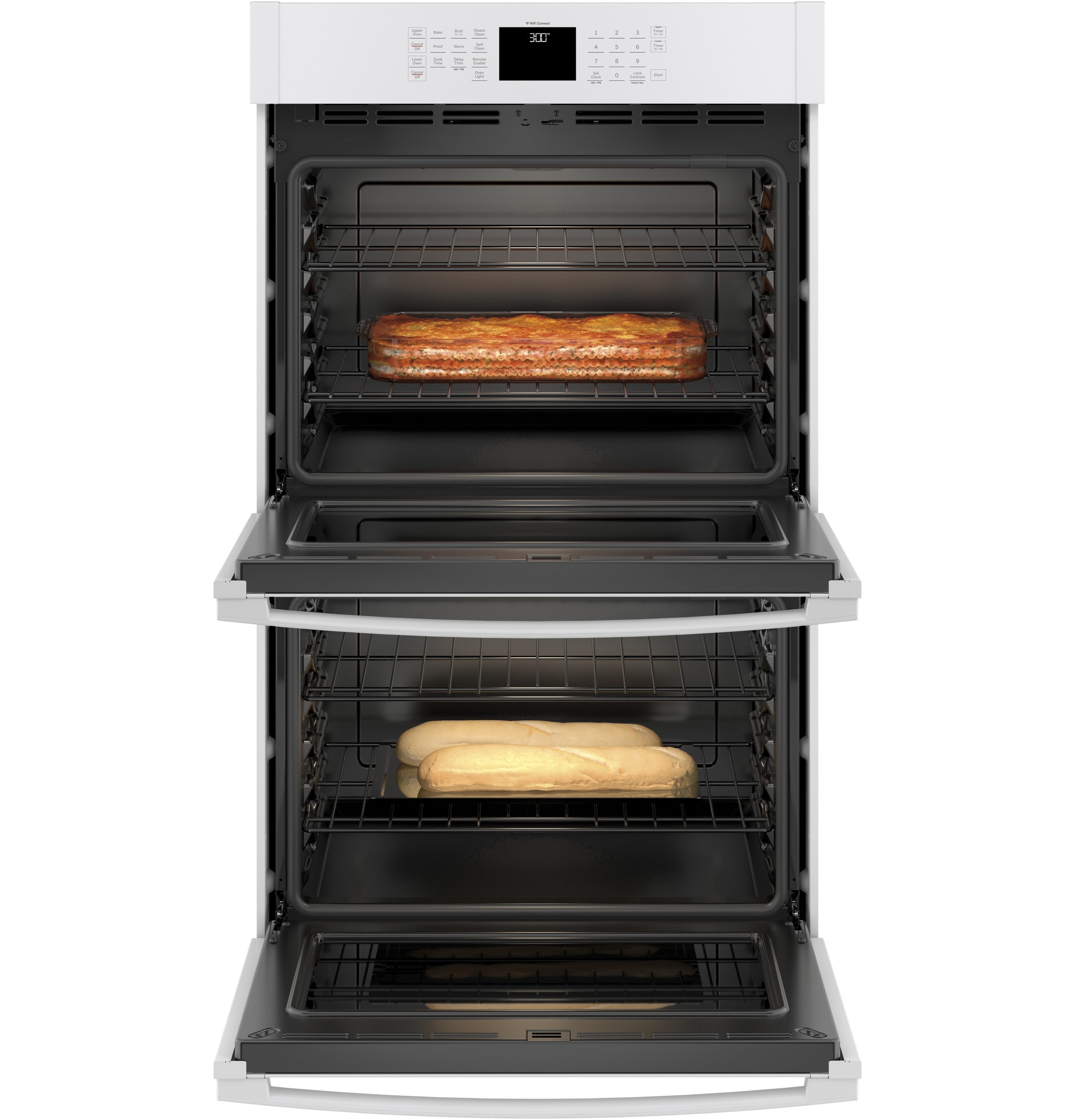 GE JTD3000DNWW Dwall-Elec-Oven - View #2