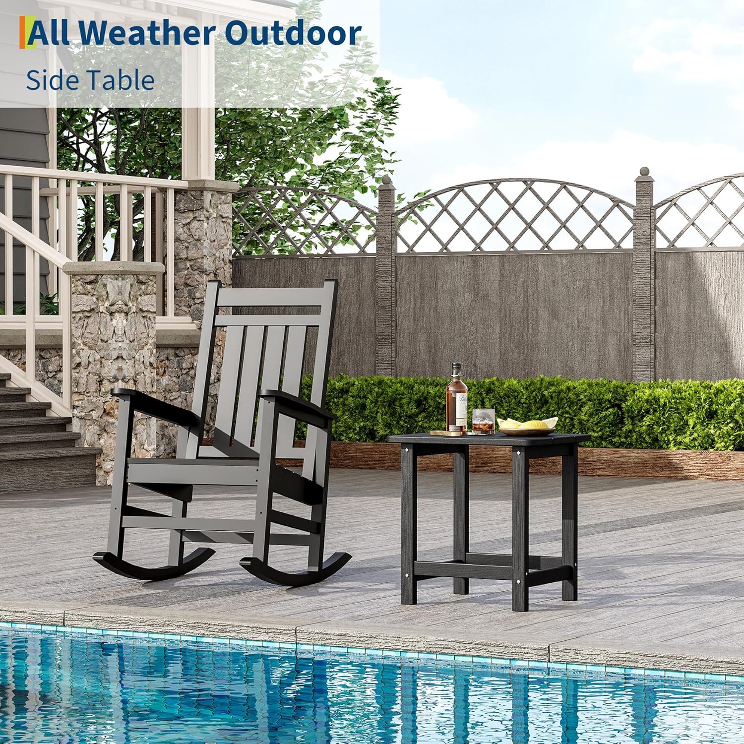 Garvee YYWPPG33FFTXM6 Patio-Tables - View #4