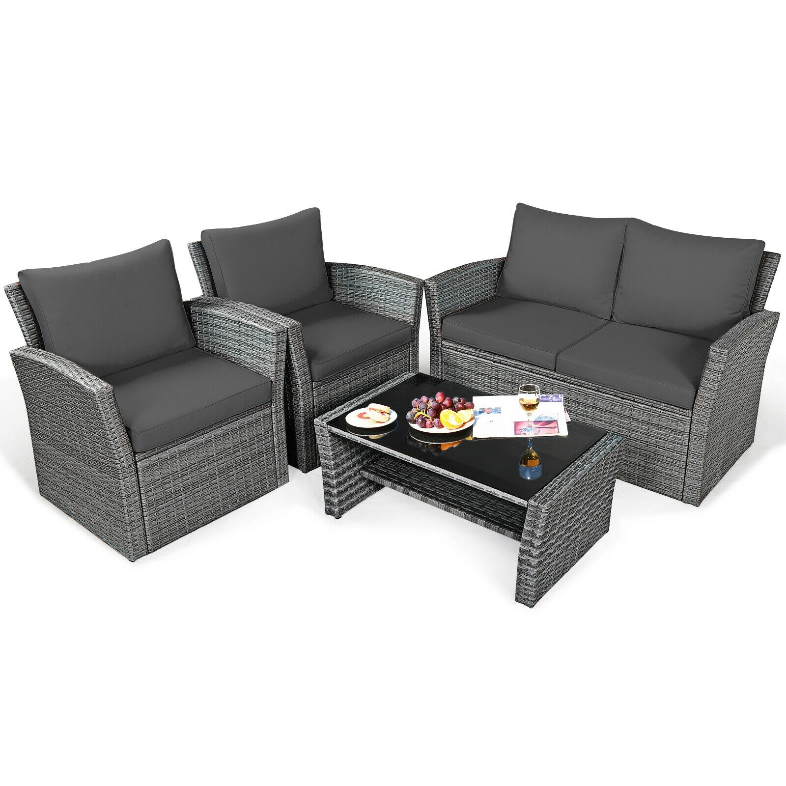 Clihome CWCH-HW67AC841GR+ Patio-Conversation-Sets - View #11