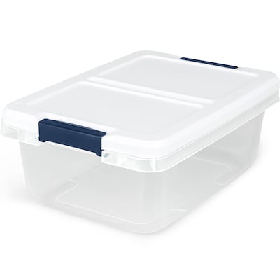Individual Clear Plastic Storage Box 5 5/8 x 4 1/4 Inches