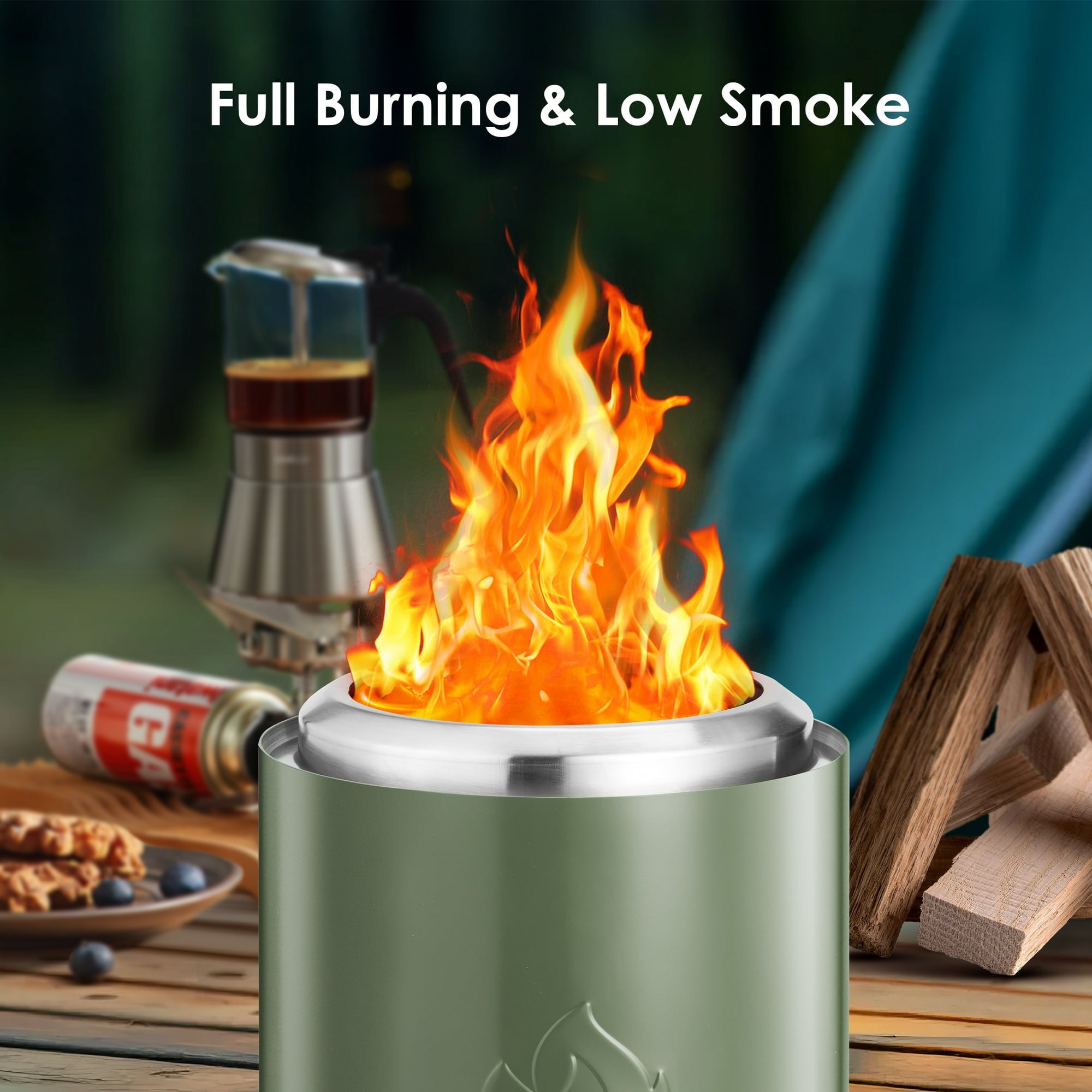 COWSAR LS3807GN Outdoor-Woodburning-Firepits - View #6