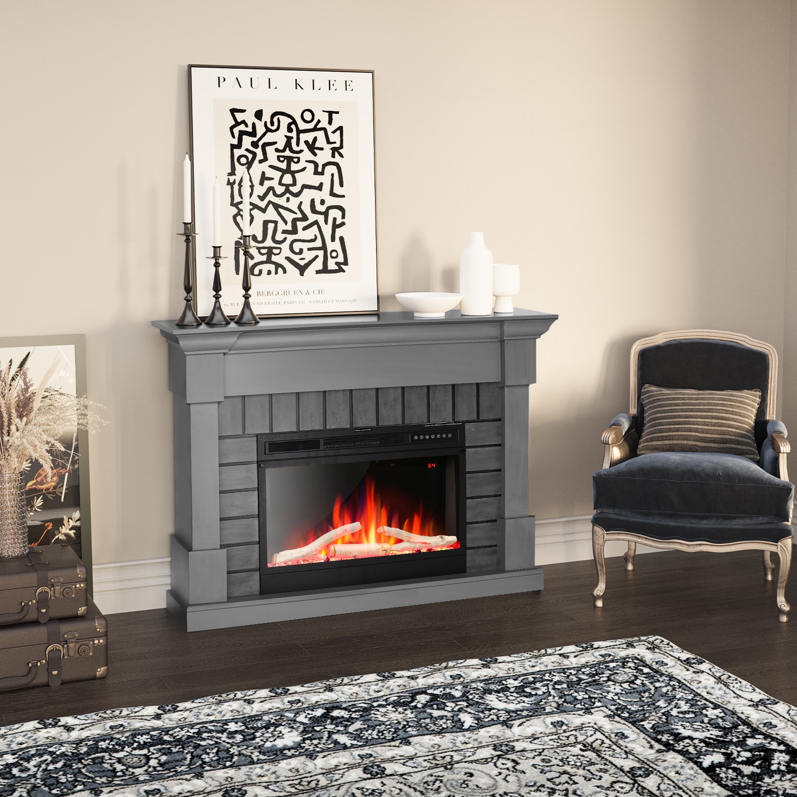 COWSAR LSM0128G Electric-Fireplaces - View #10