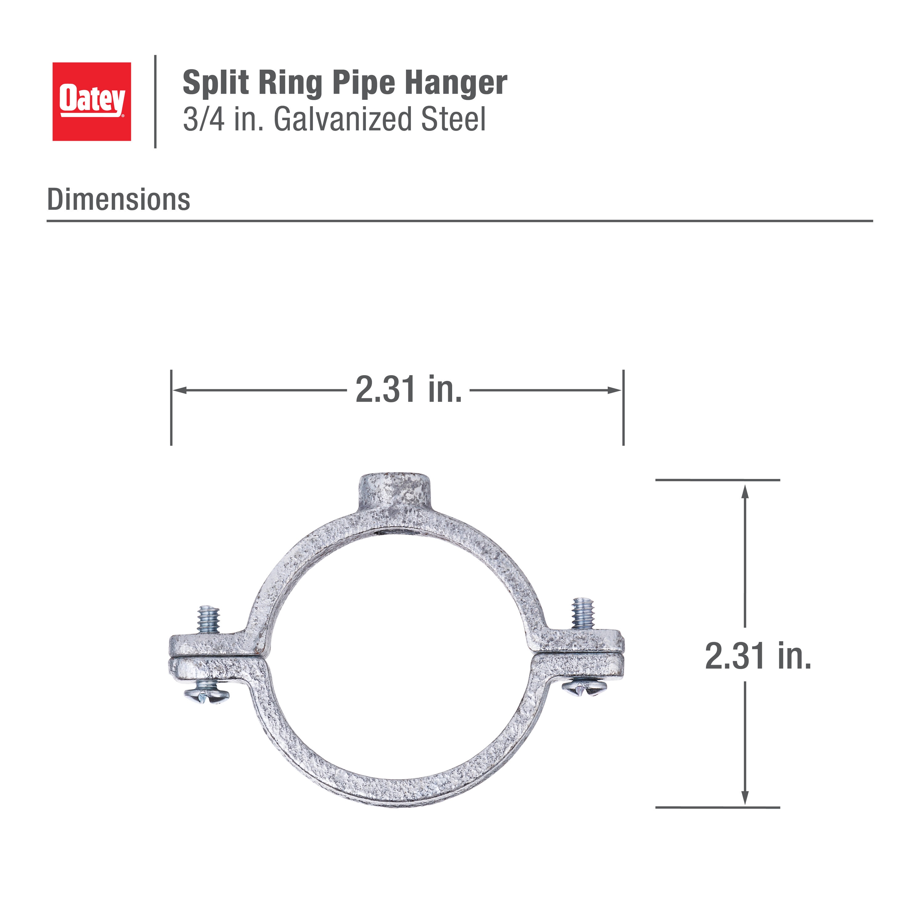  Split Ring Size #3 (50 Pack) : Sports & Outdoors