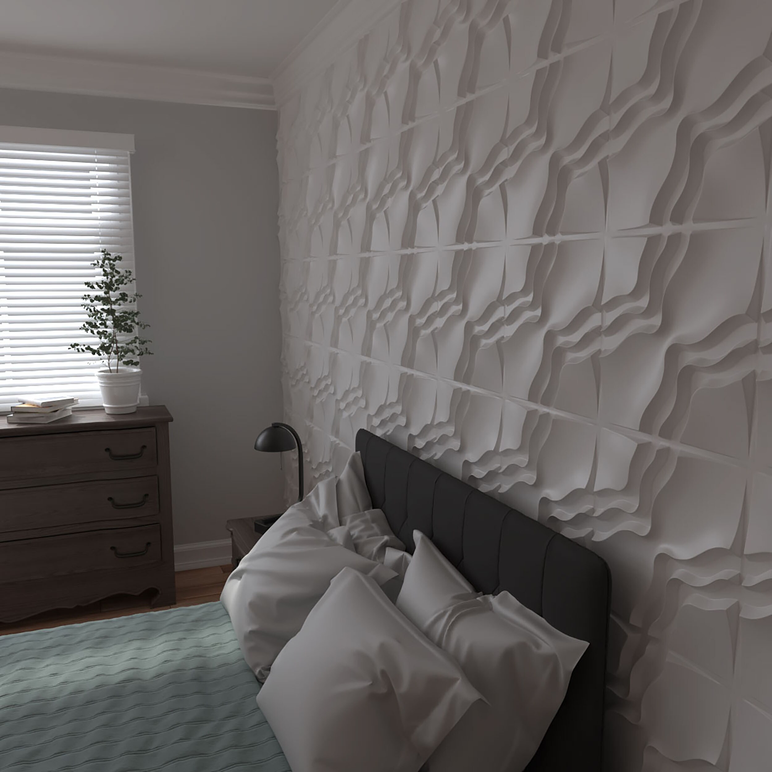Ekena Millwork WP20X20RGWH Wall-Panels - View #11