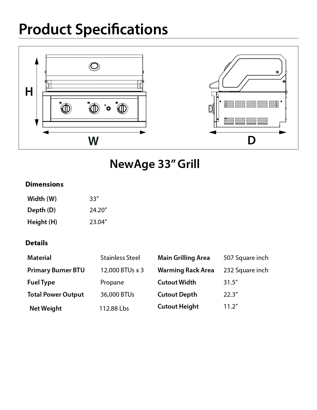NewAge Products 71024 Modular-Outdoor-Kitchens - View #19