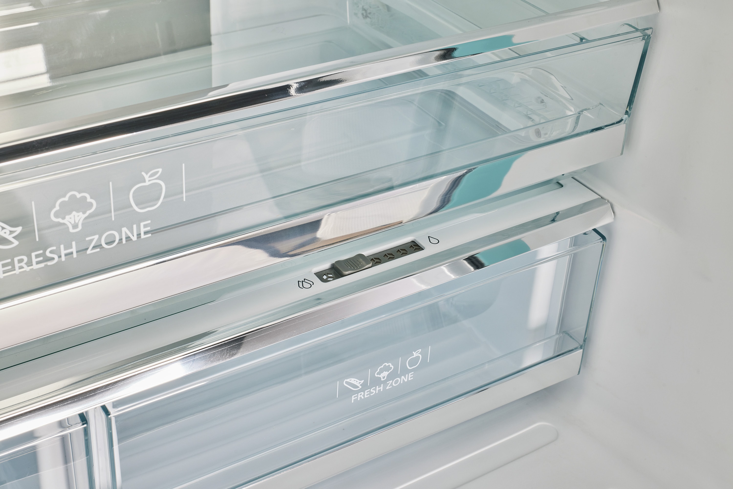 Ocean Mist Turquoise French Door Refrigerator with Ice Maker