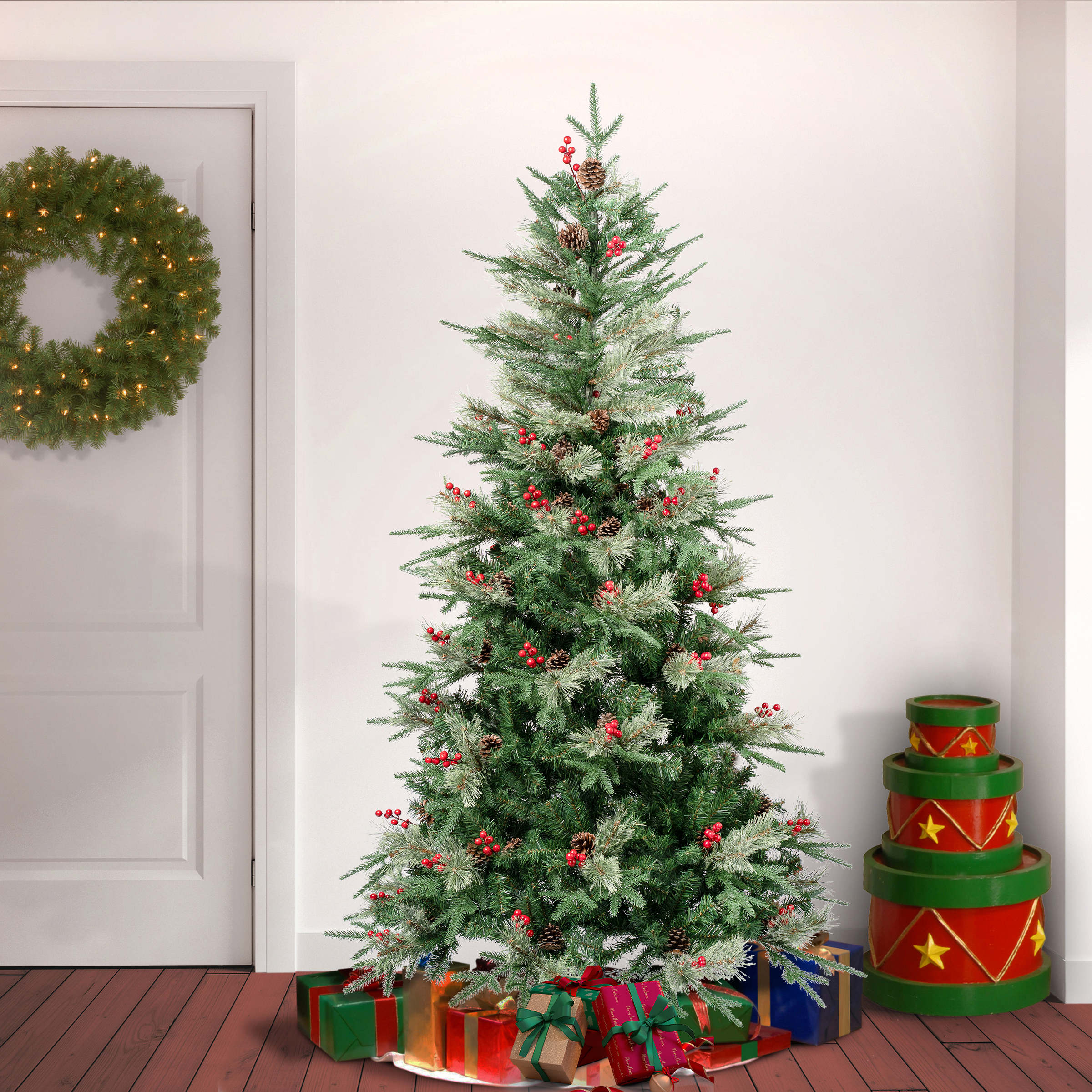 National Tree Company VIR8-500-60 Artificial-Christmas-Trees - View #2
