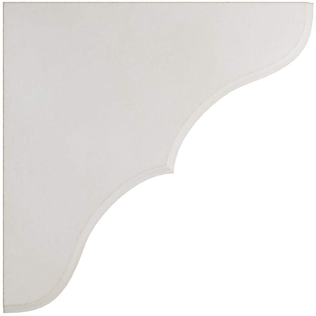 Ekena Millwork BKTWD02X10X10STWH Exterior-Brackets-Braces - View #3