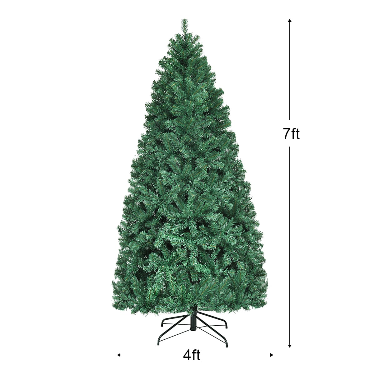 Costway CSHY000372 Artificial-Christmas-Trees - View #3
