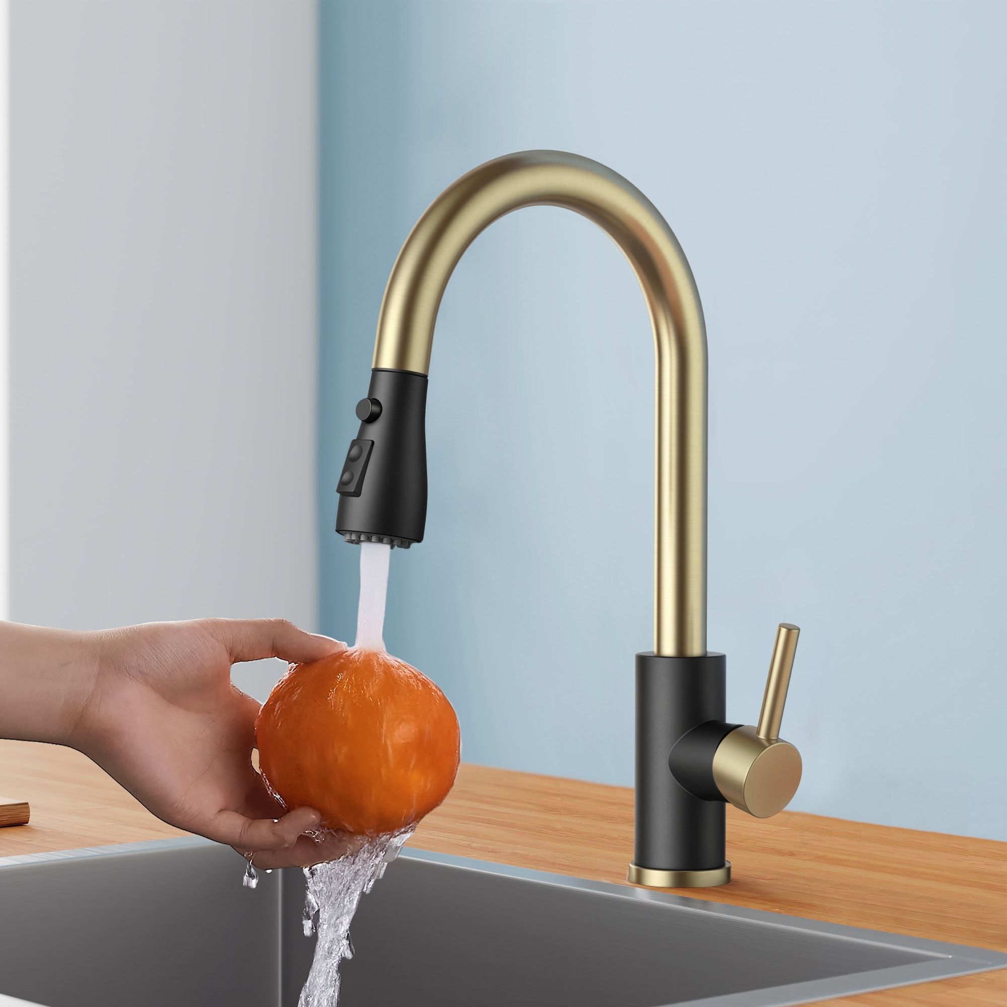 FORIOUS LL003BG Kitchen-Faucets - View #2