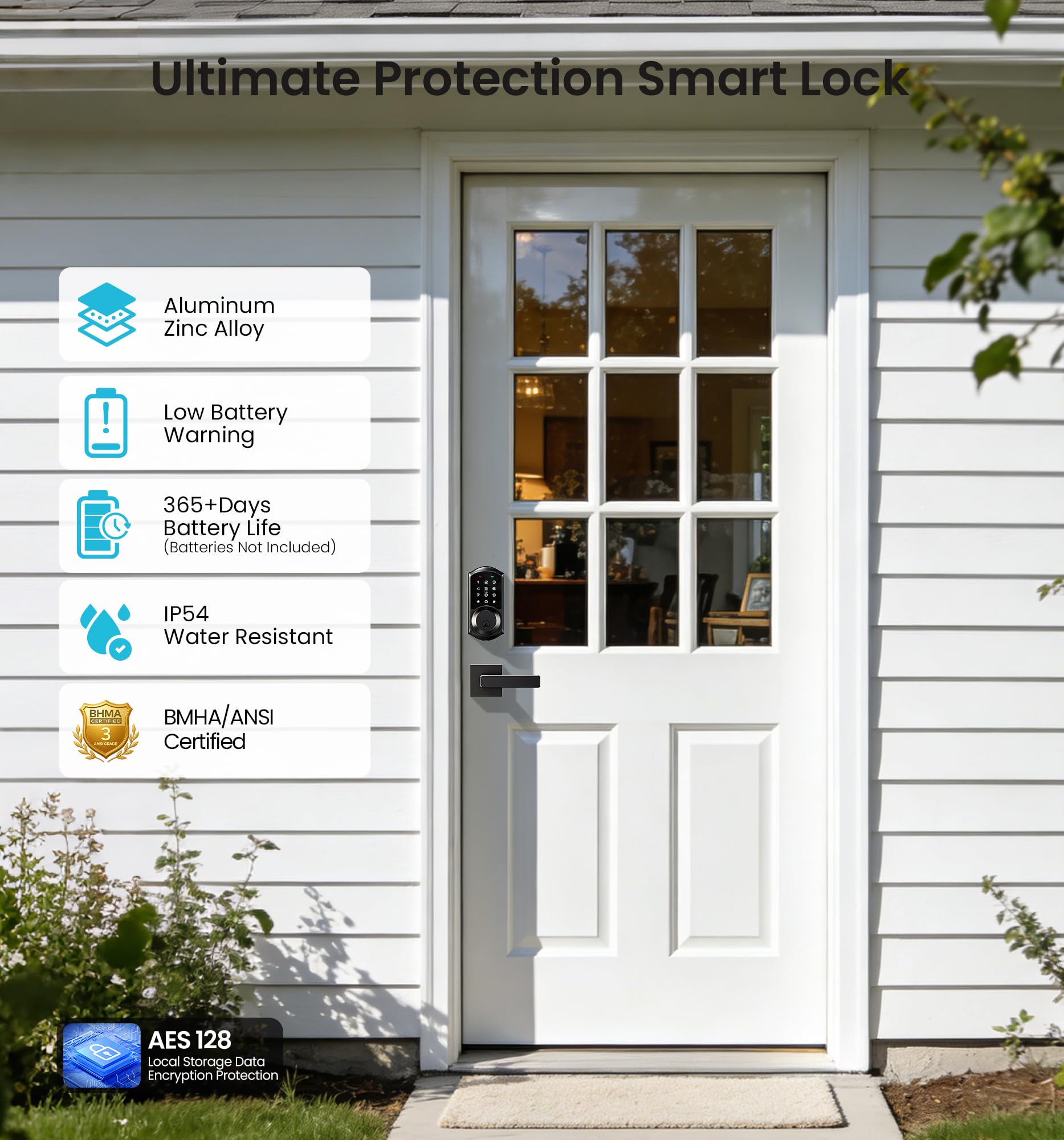 Phewnyzo LPW0805W205 Electronic-Door-Locks - View #5
