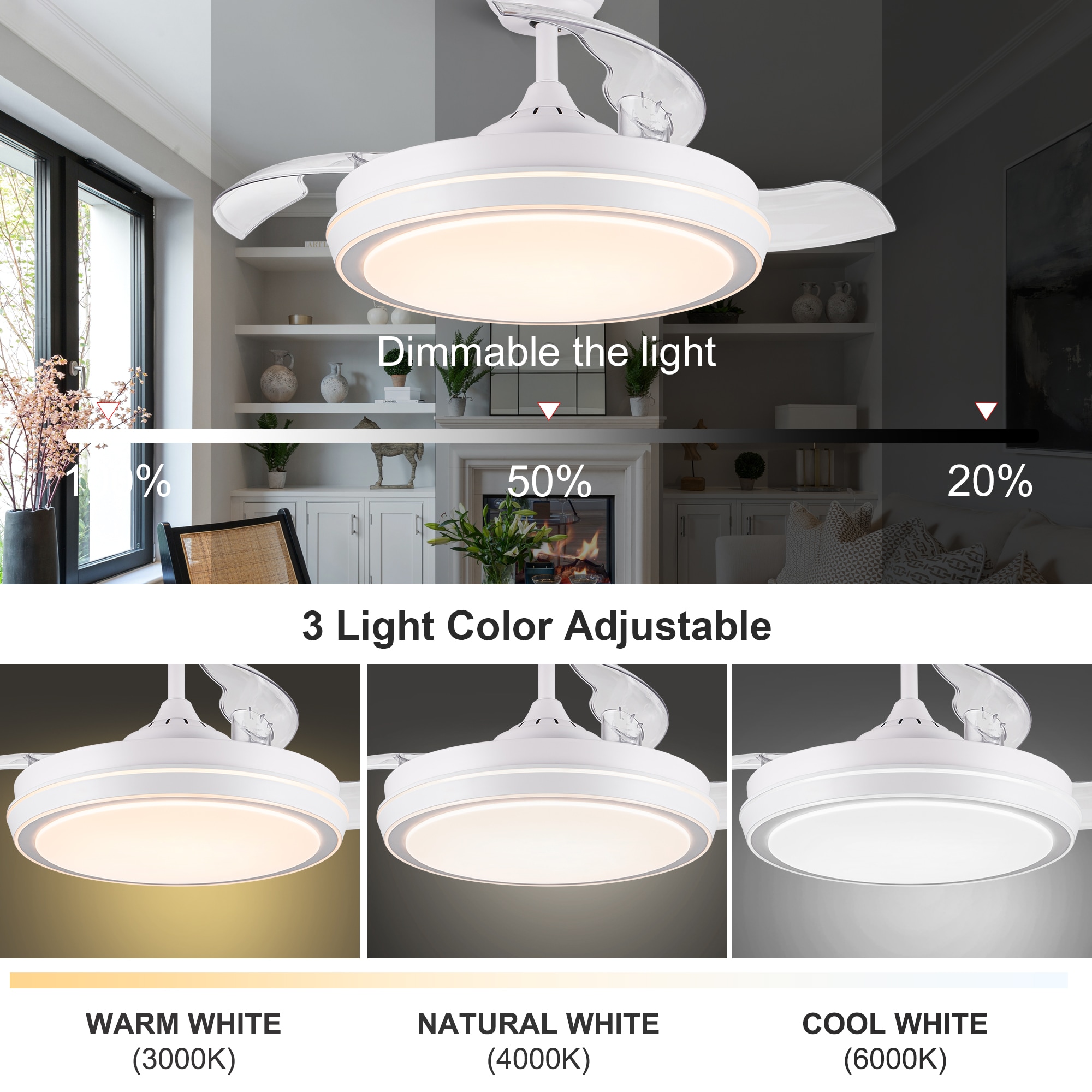 YUHAO LSDC5255WH42 Ceiling-Fans - View #13