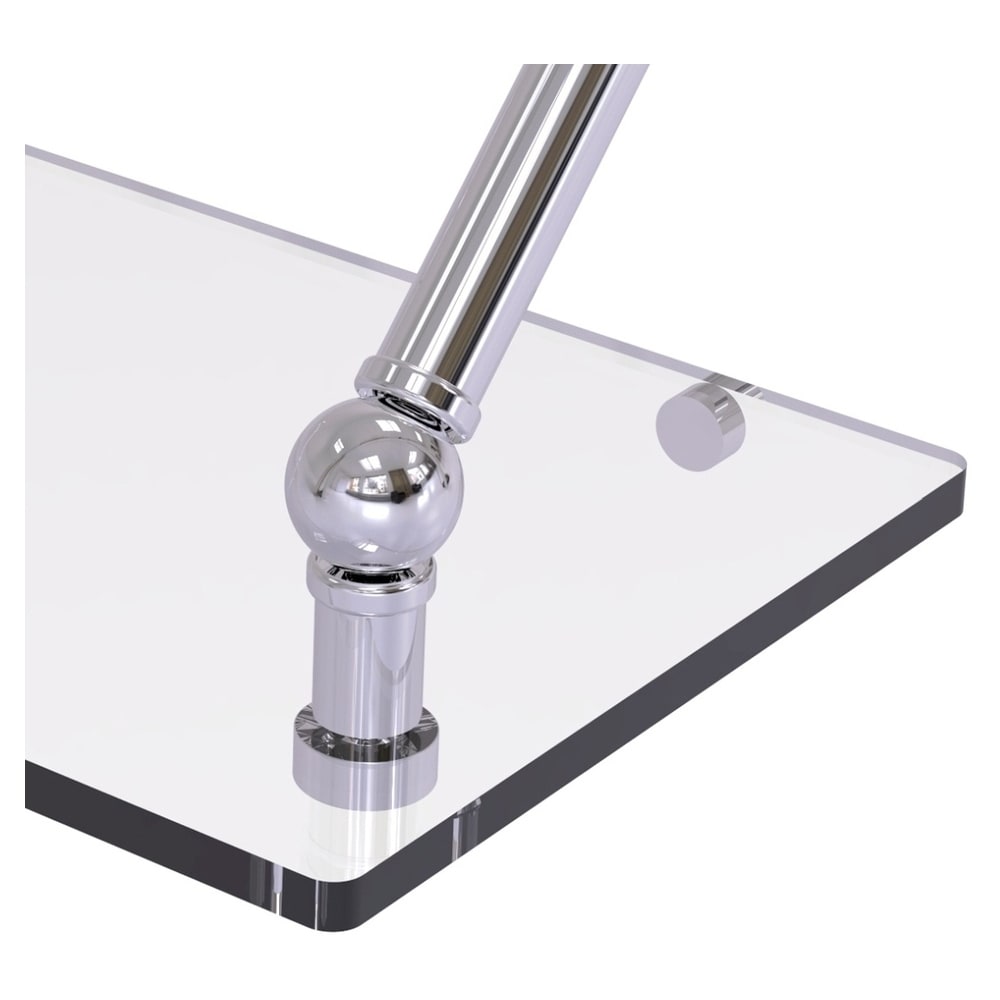 Allied Brass P1000-1-18-PC Bathroom-Shelves - View #2
