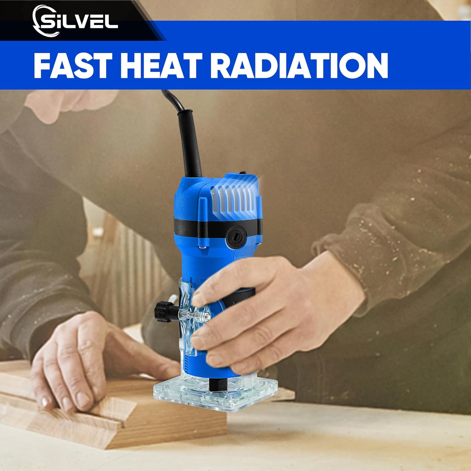 Silvel KF370013-03-BLUE Router-Bit-Sets - View #2