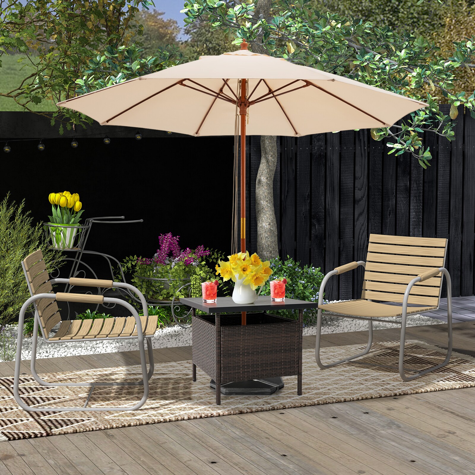 Forclover HBV-006BN Patio-Tables - View #2
