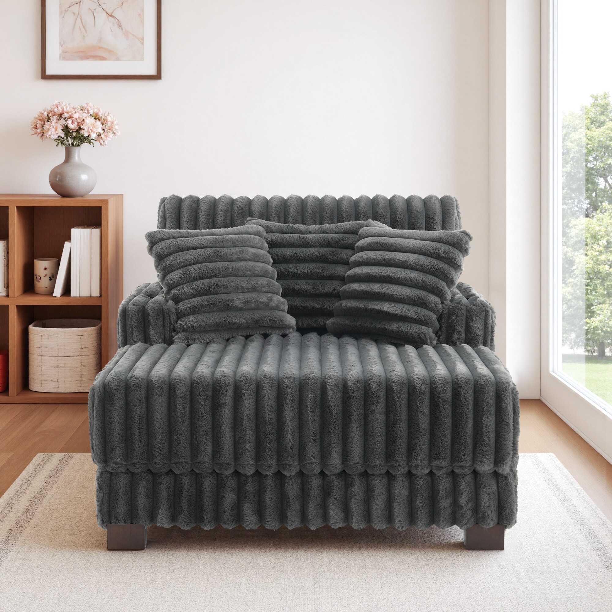 Dreamsidea LS-CH65-RH-DGRA Chaises-Settees - View #2