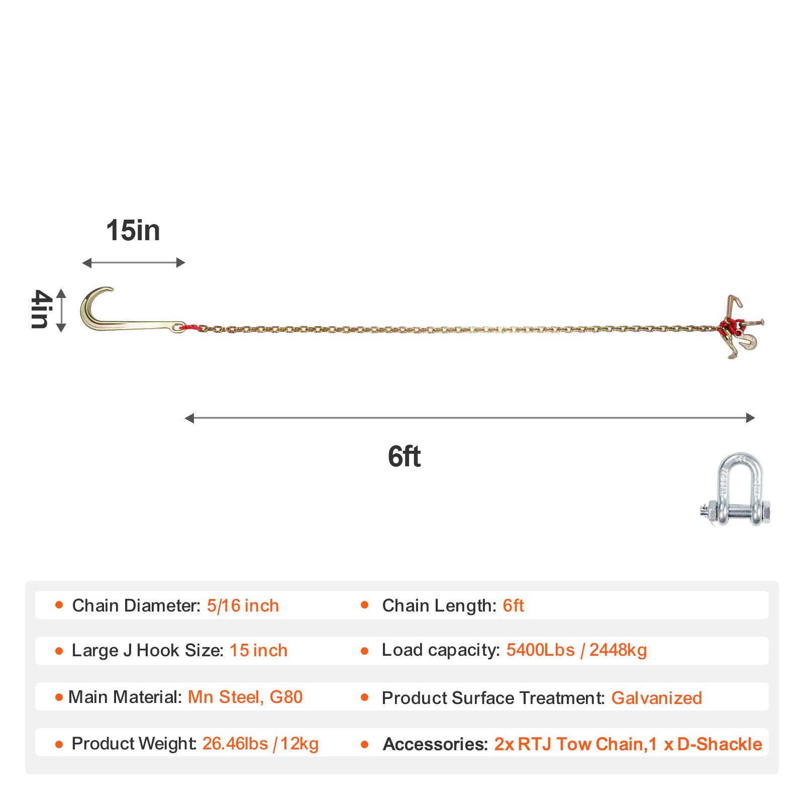 SVOPES SVOPESRTJGTLM10550V0 Chain-Accessories - View #8