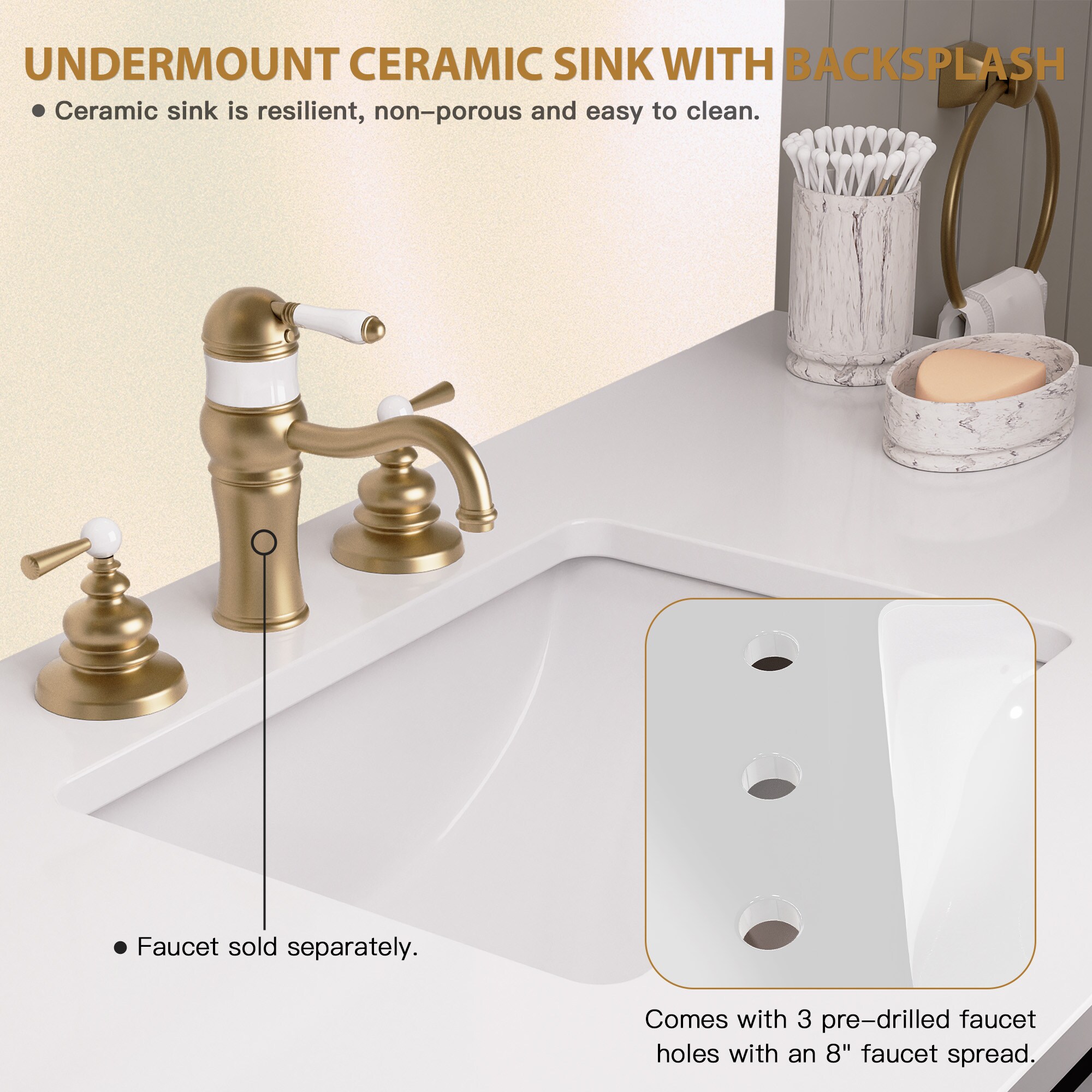 VOUA SAF-LSB-BE Bath-Vanity-Combo - View #8