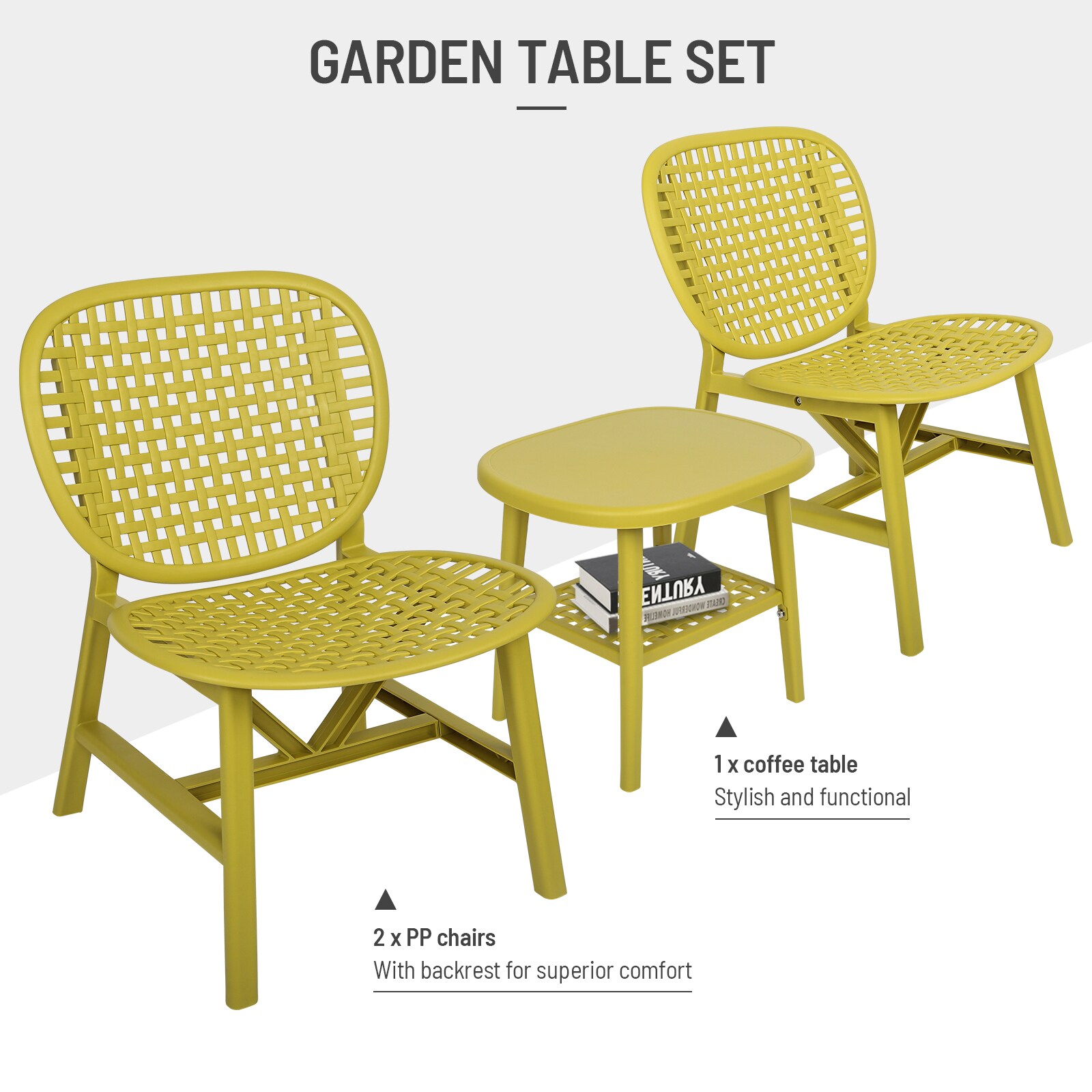 Miki Shinly FCP-7236-03QI Patio-Conversation-Sets - View #5